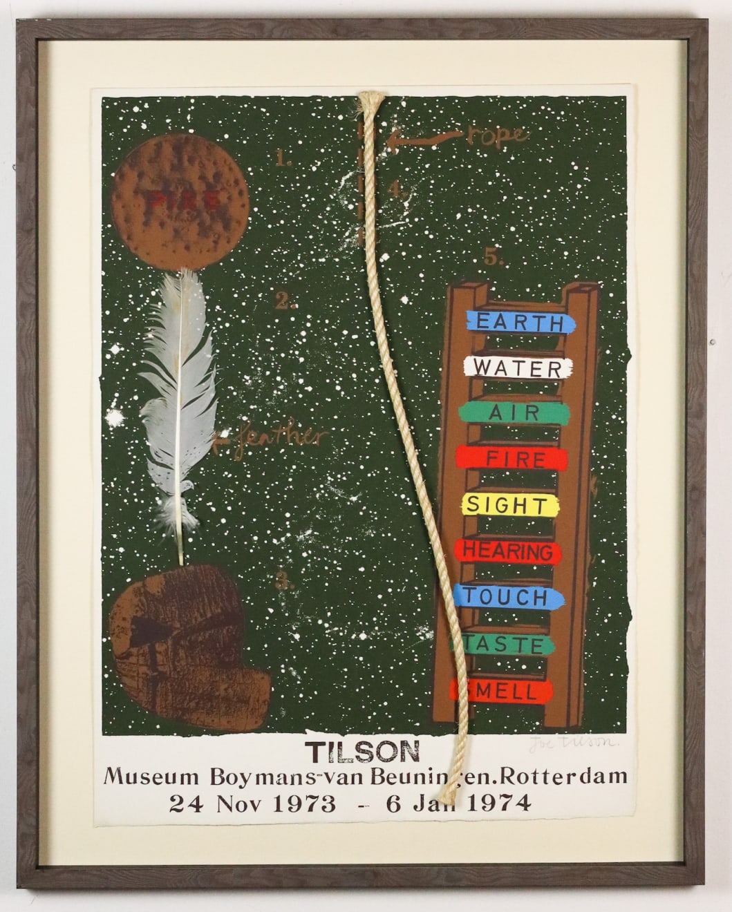 Joe Tilson, Tools of the Shaman, 1972