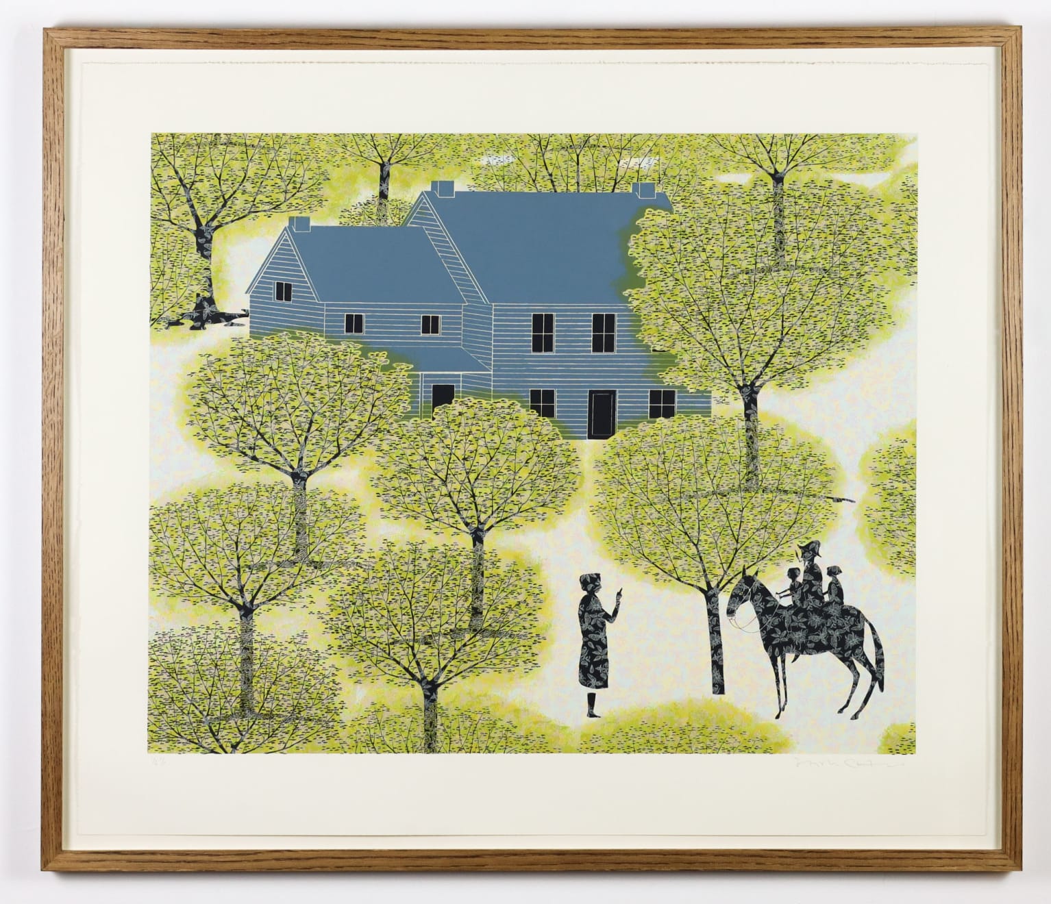 Dulwich College Secret Bid Auction 2025, Lot 29: Stephen Chambers - The Manners of the Americans, 2014