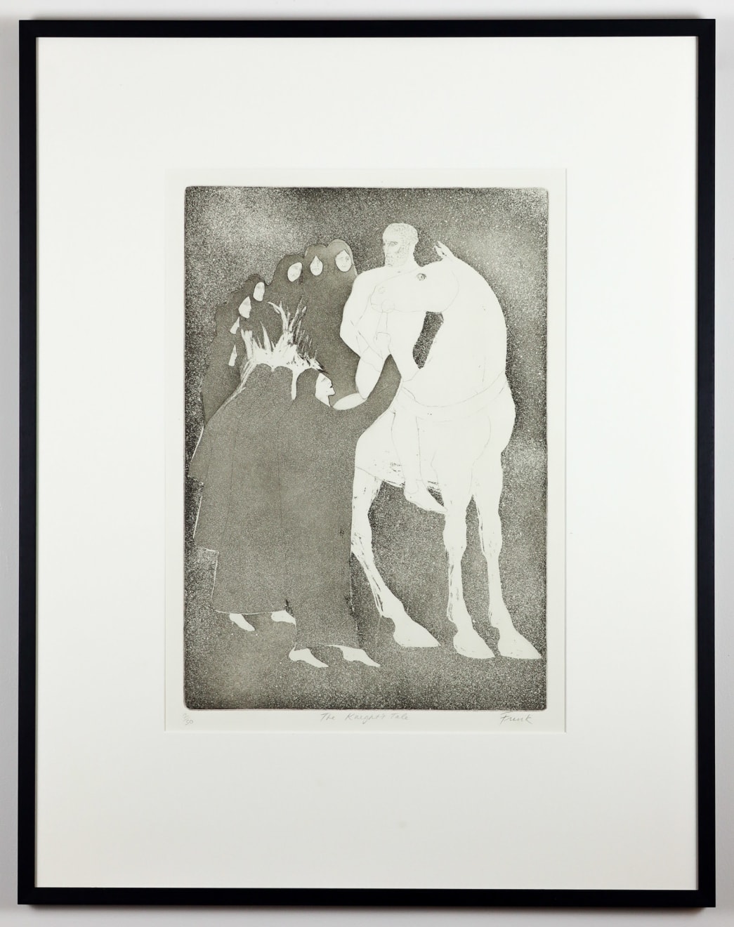 Dulwich College Secret Bid Auction 2025, Lot 58: Elisabeth Frink - The Knight’s Tale, 1972