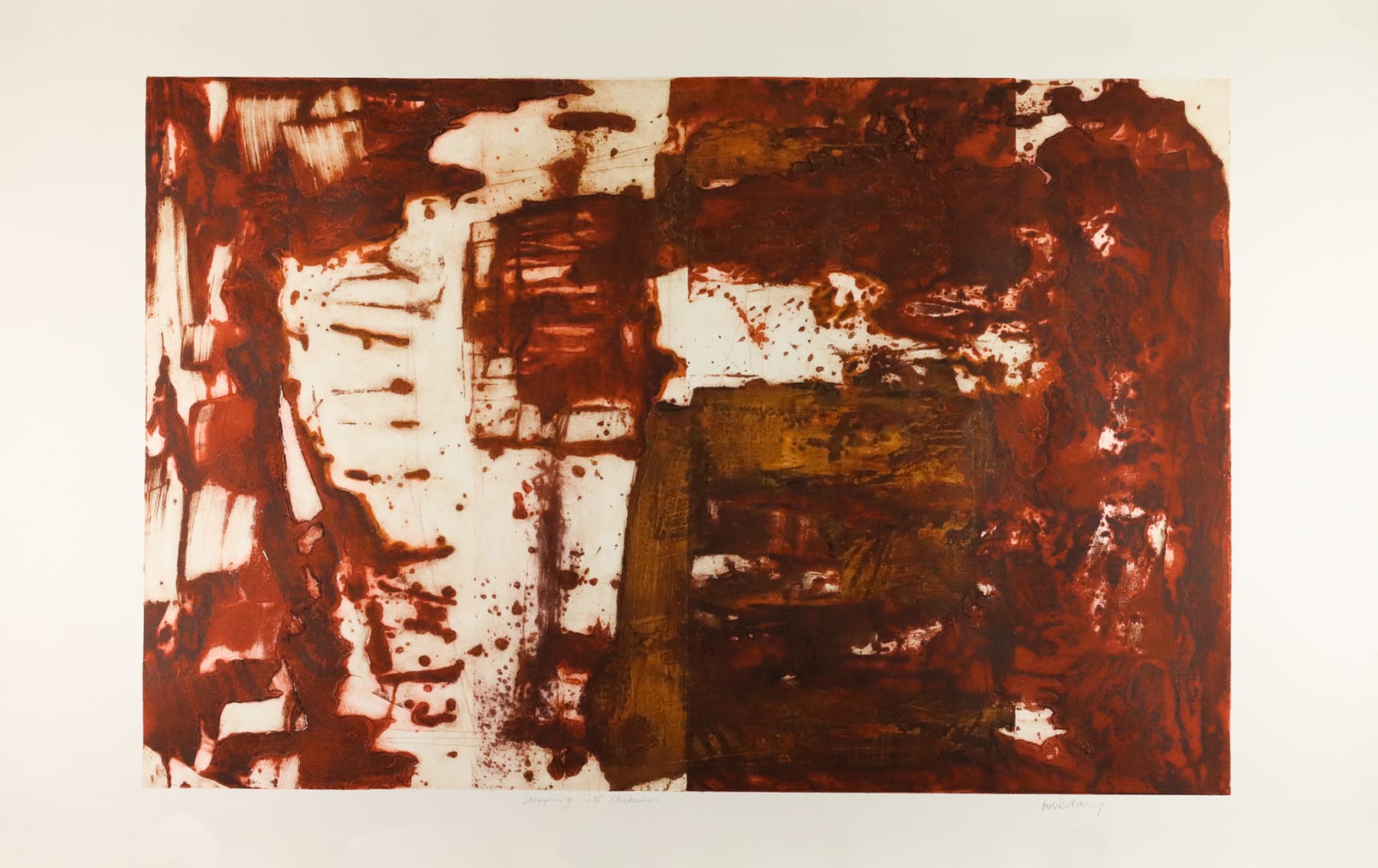 Ross Loveday, Stepping Into Autumn, 2025