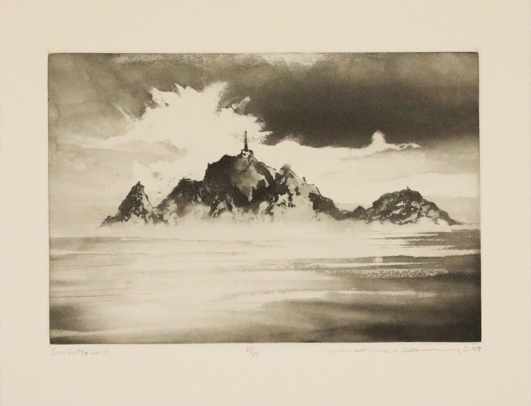 Christmas Secret Bid Auction 2025, LOT 1: Norman Ackroyd - Inishtrahull, 2008