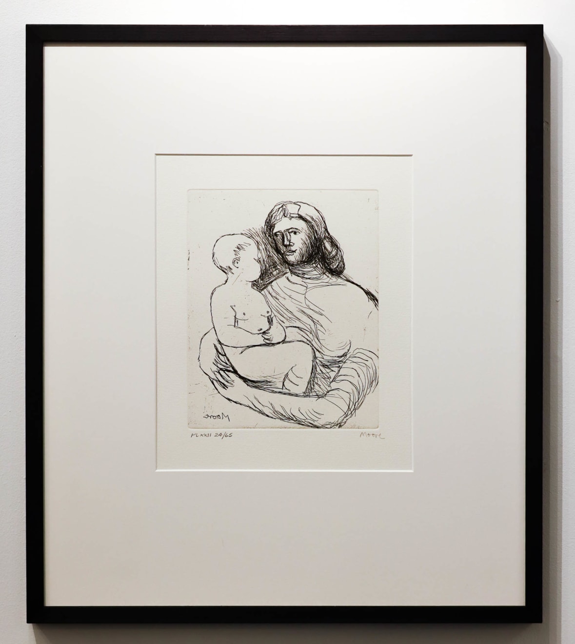 Christmas Secret Bid Auction 2025, LOT 183: Henry Moore - Mother and Child XXII, 1983