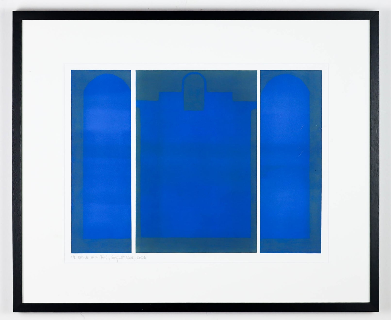 Christmas Secret Bid Auction 2025, LOT 19: Chloé Bocquet - Retable No 2 (Bleu), 2025
