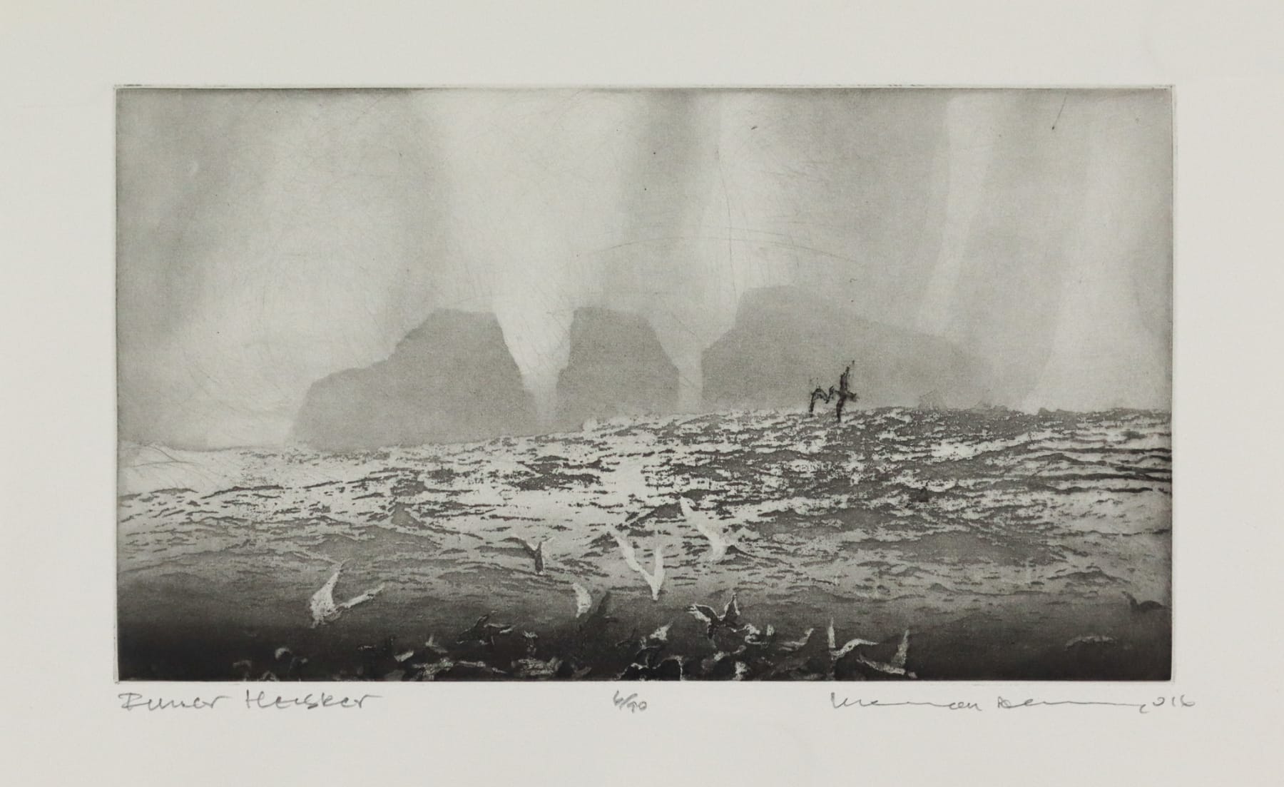 Norman Ackroyd, Inner Heisker, 2016