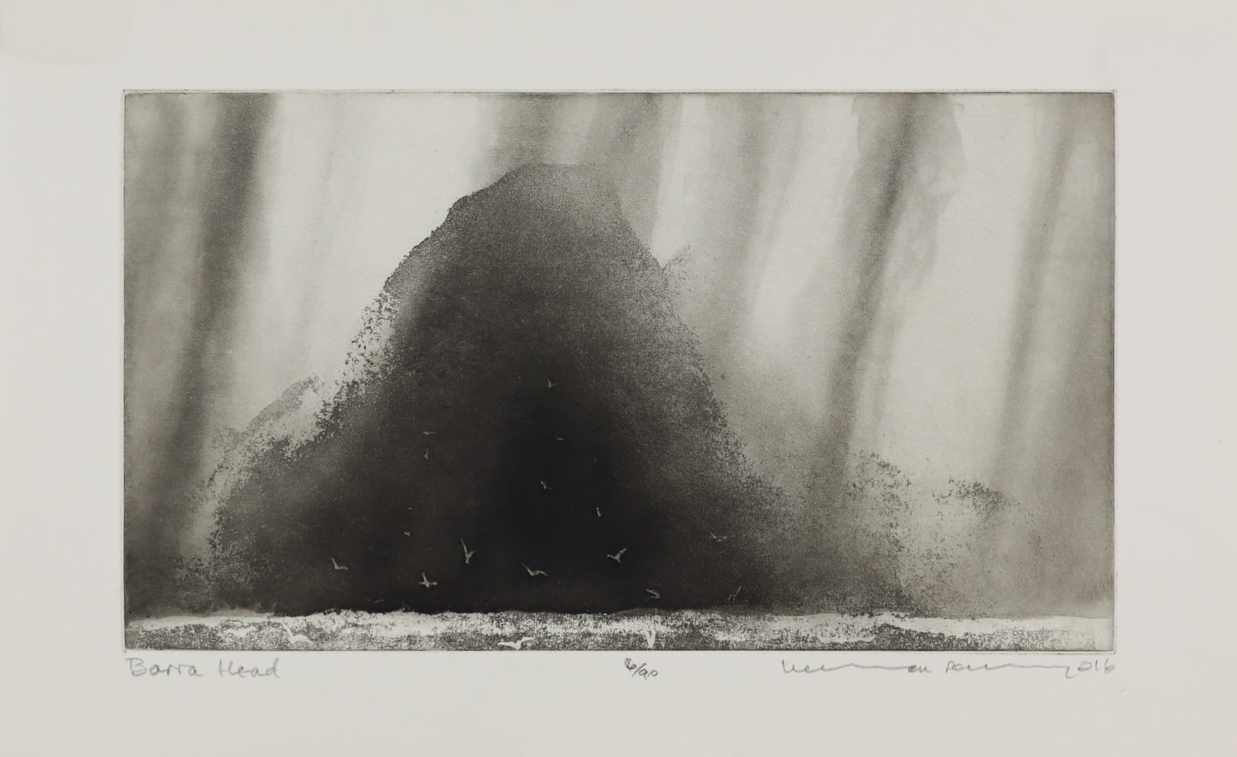 Norman Ackroyd, Barra Head, 2016