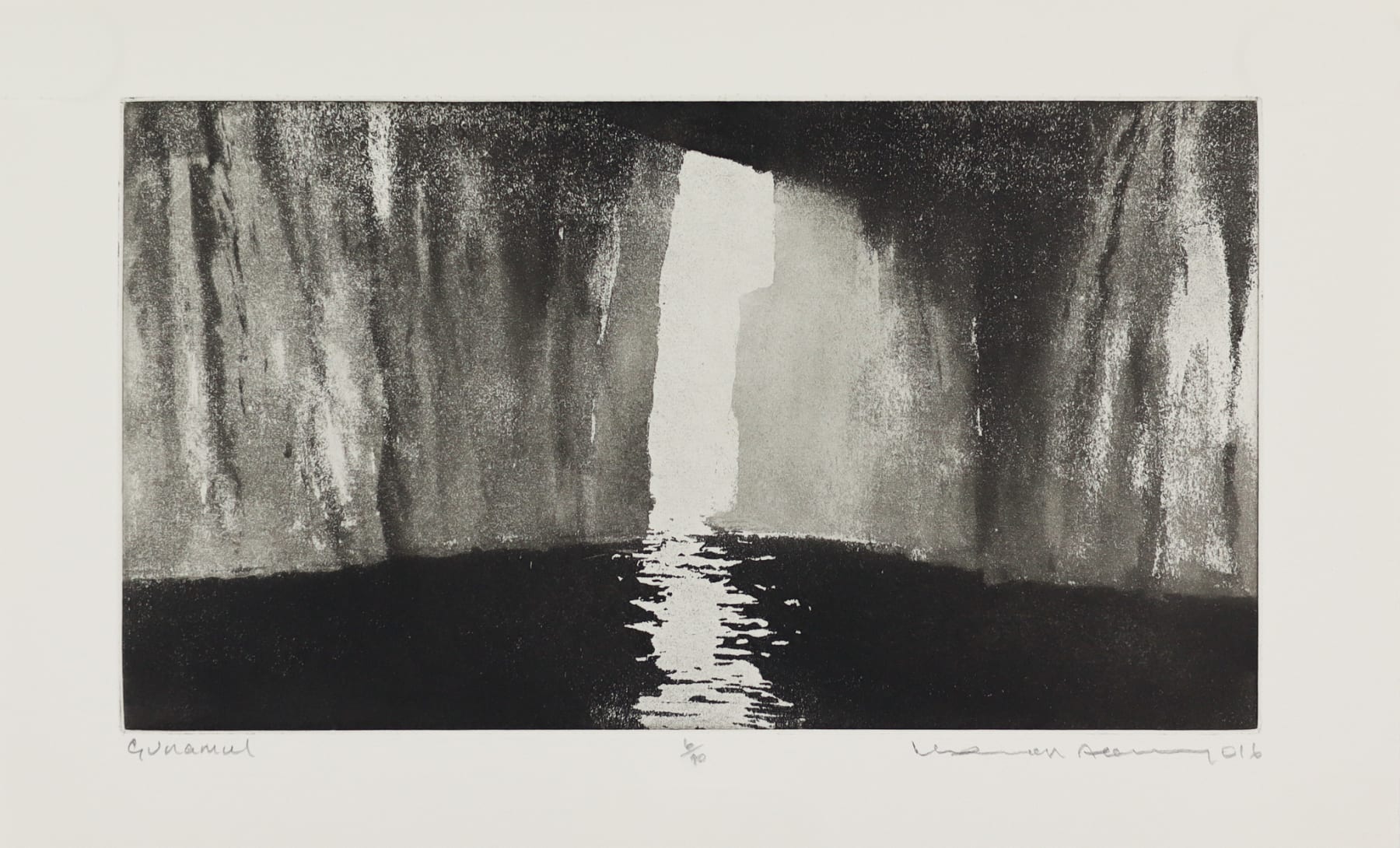 Norman Ackroyd, Gunamul, 2016