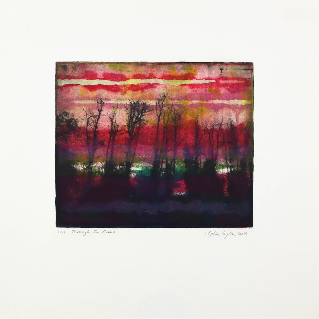 Sophie Layton, Through the Trees, 2016