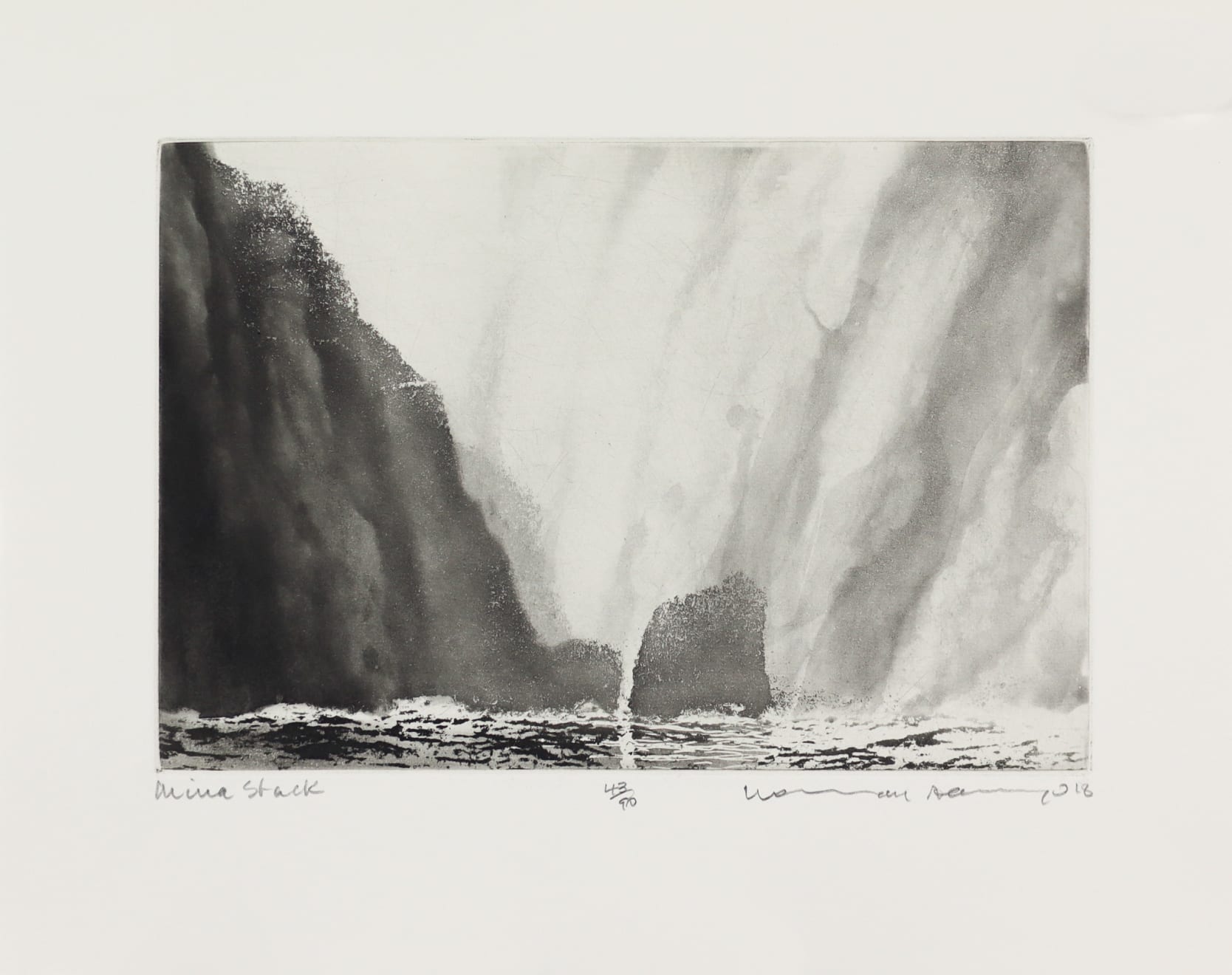 Norman Ackroyd, Mina Stack, 2018