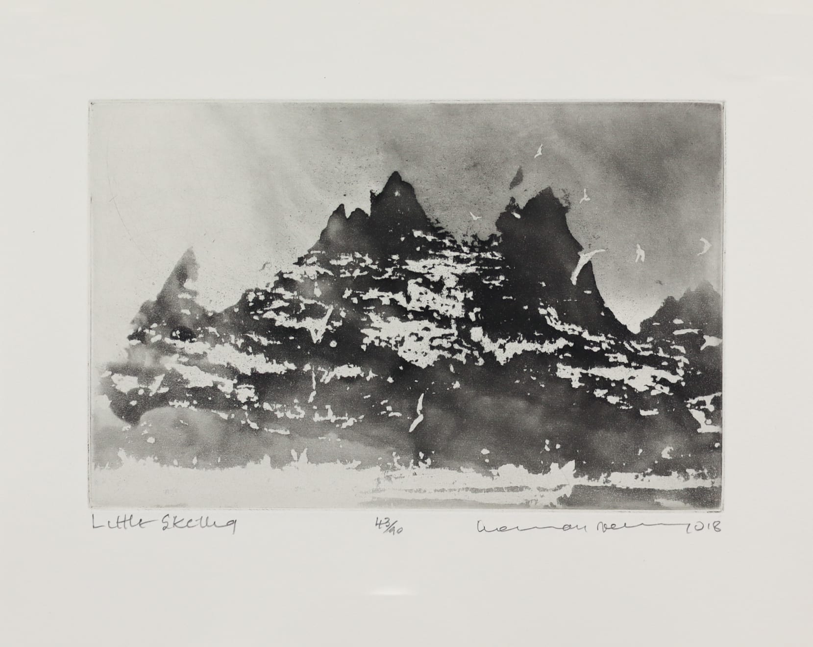 Norman Ackroyd, Little Skellig, 2018