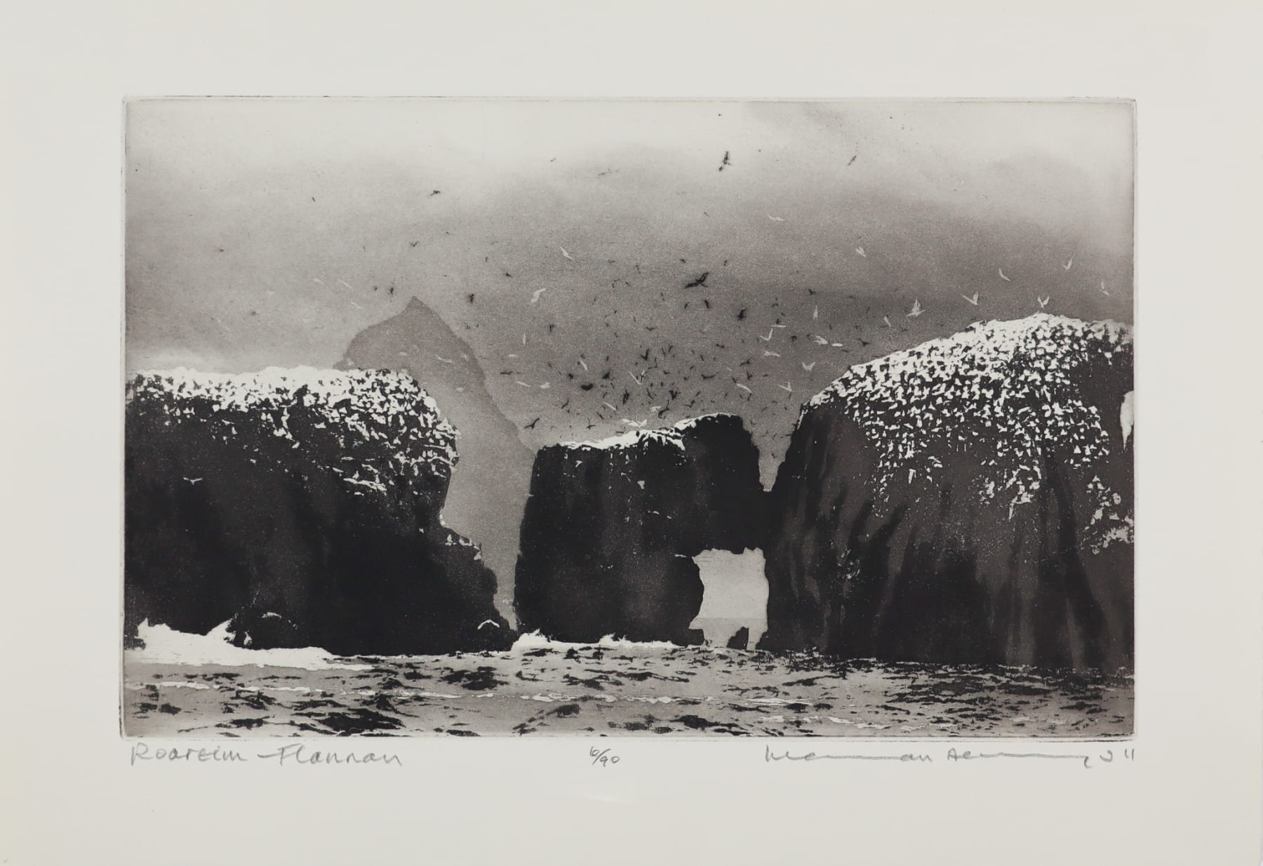 Norman Ackroyd, Roareim - Flannan, 2011