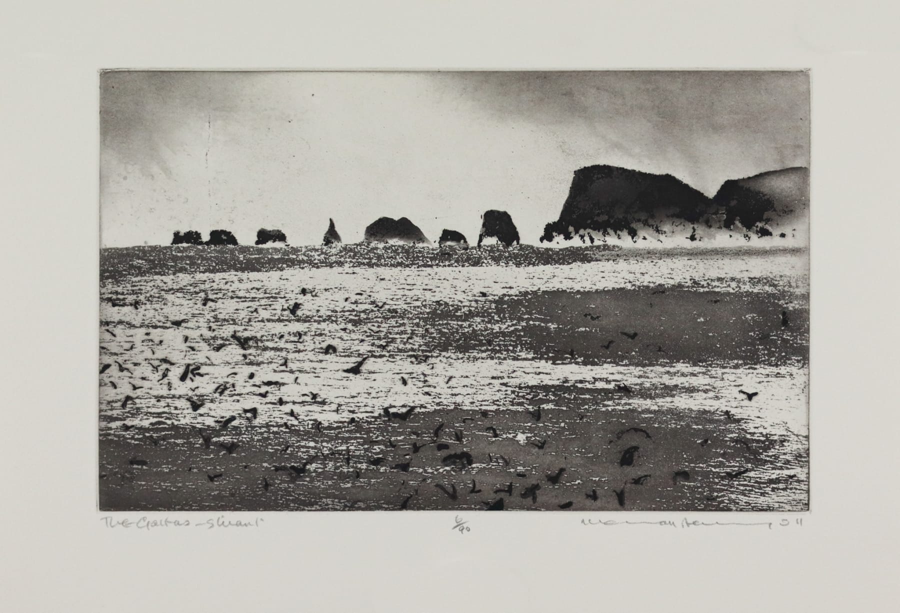 Norman Ackroyd, The Galtas - Shiant, 2011