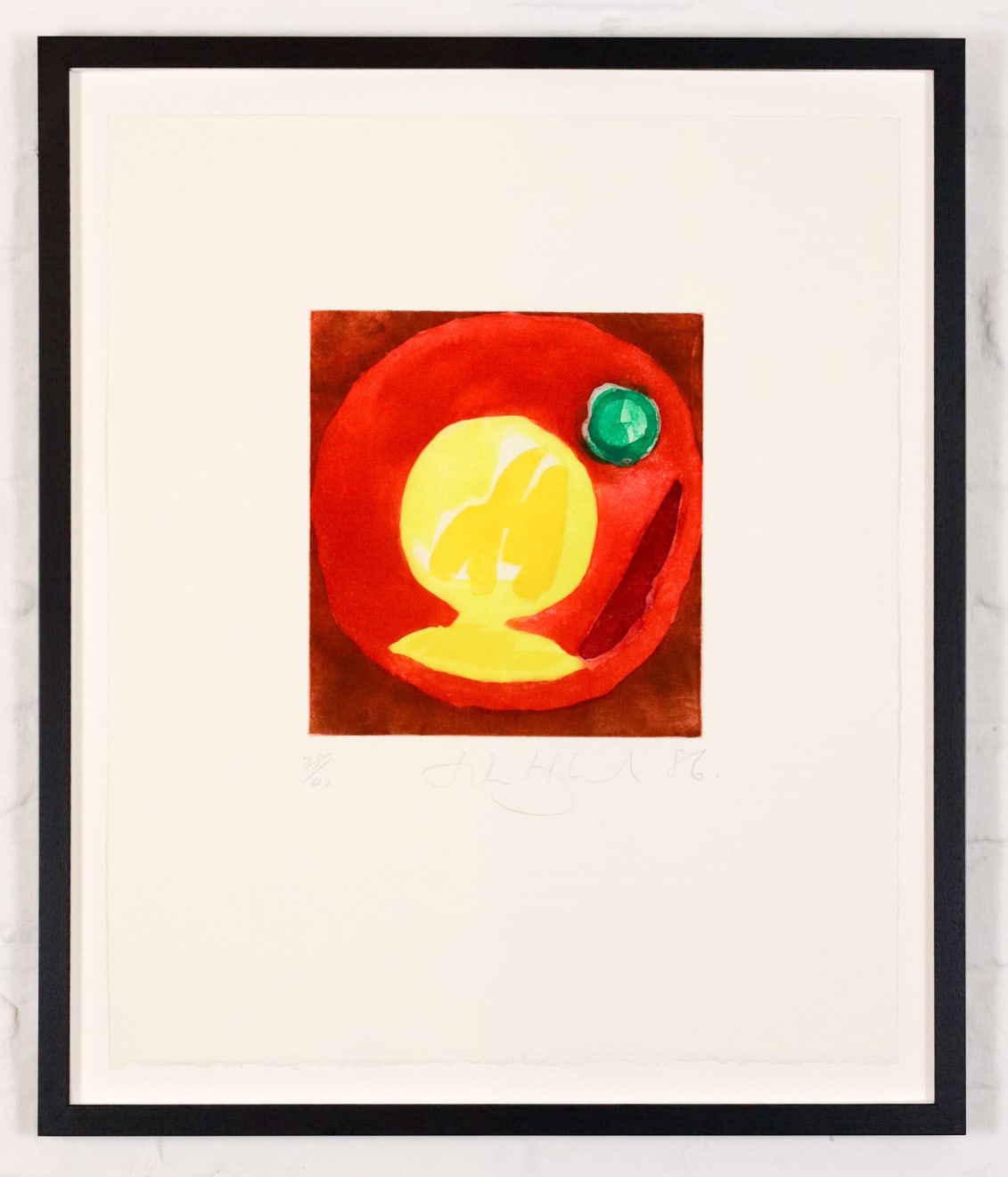 John Hoyland, Mahi, 1986
