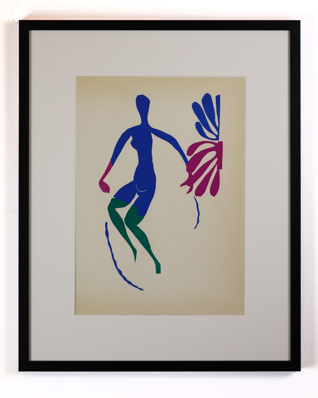 Henri Matisse, Nu Bleu V, 1954