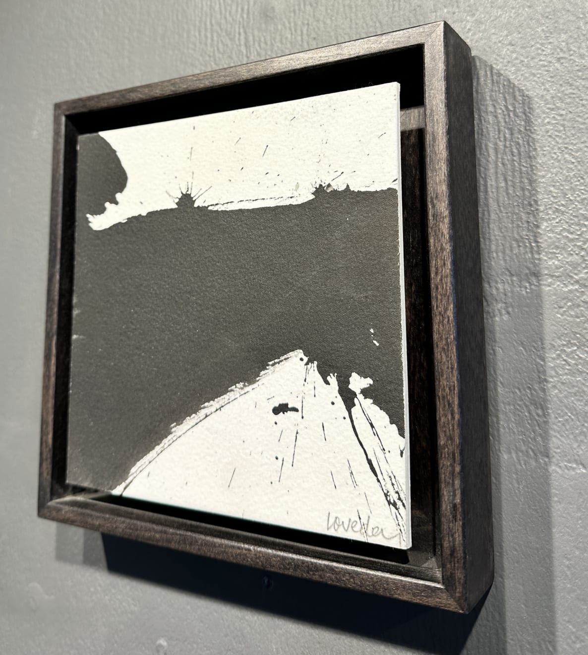 Ross Loveday, Black Marks, 2019