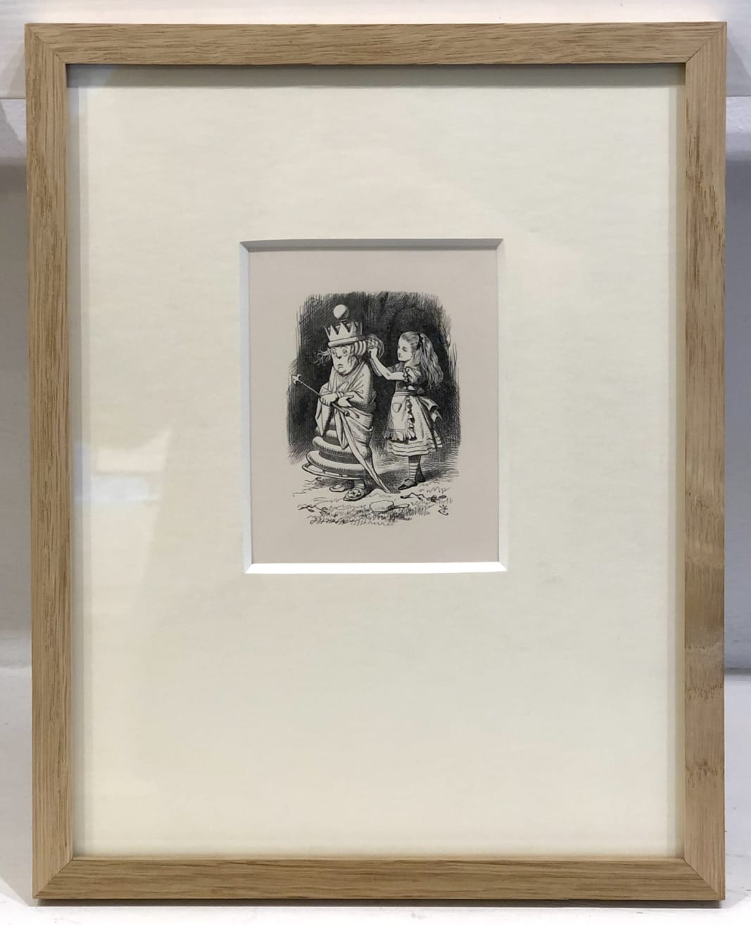 John Tenniel, It would twist itself round and look up into her face