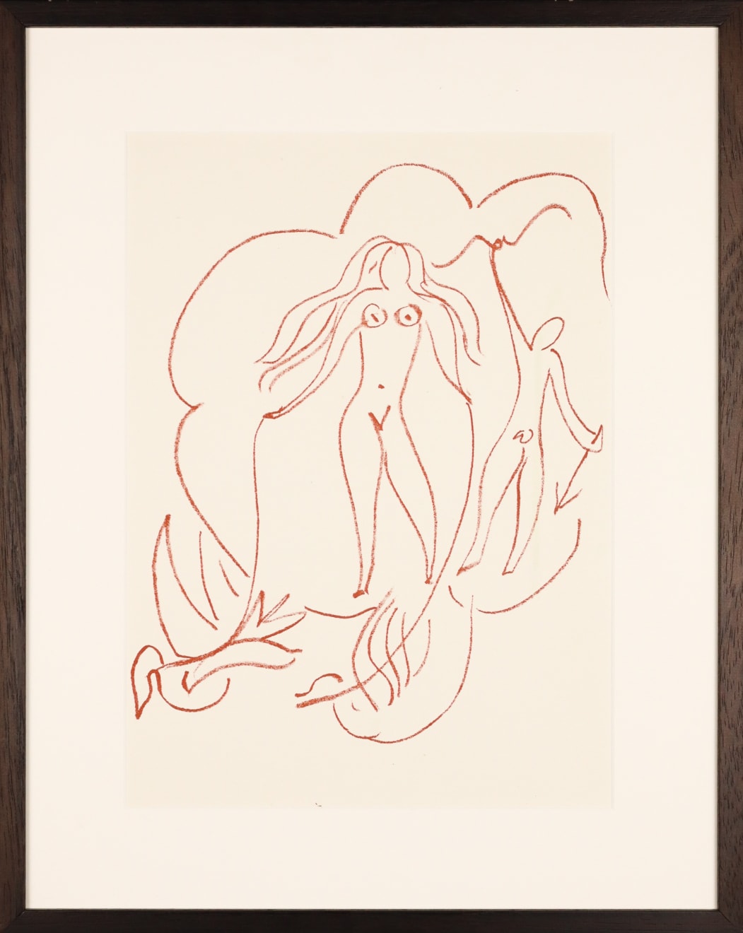 Henri Matisse, Plate 113. Florilège des Amours de Ronsard, 1948