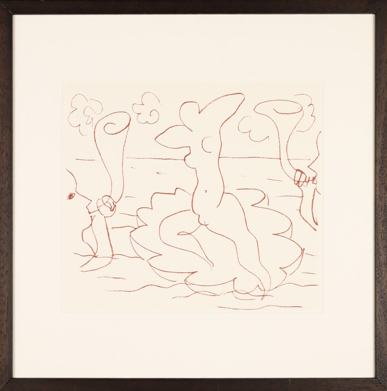 Henri Matisse, Plate 161. Florilège des Amours de Ronsard, 1948