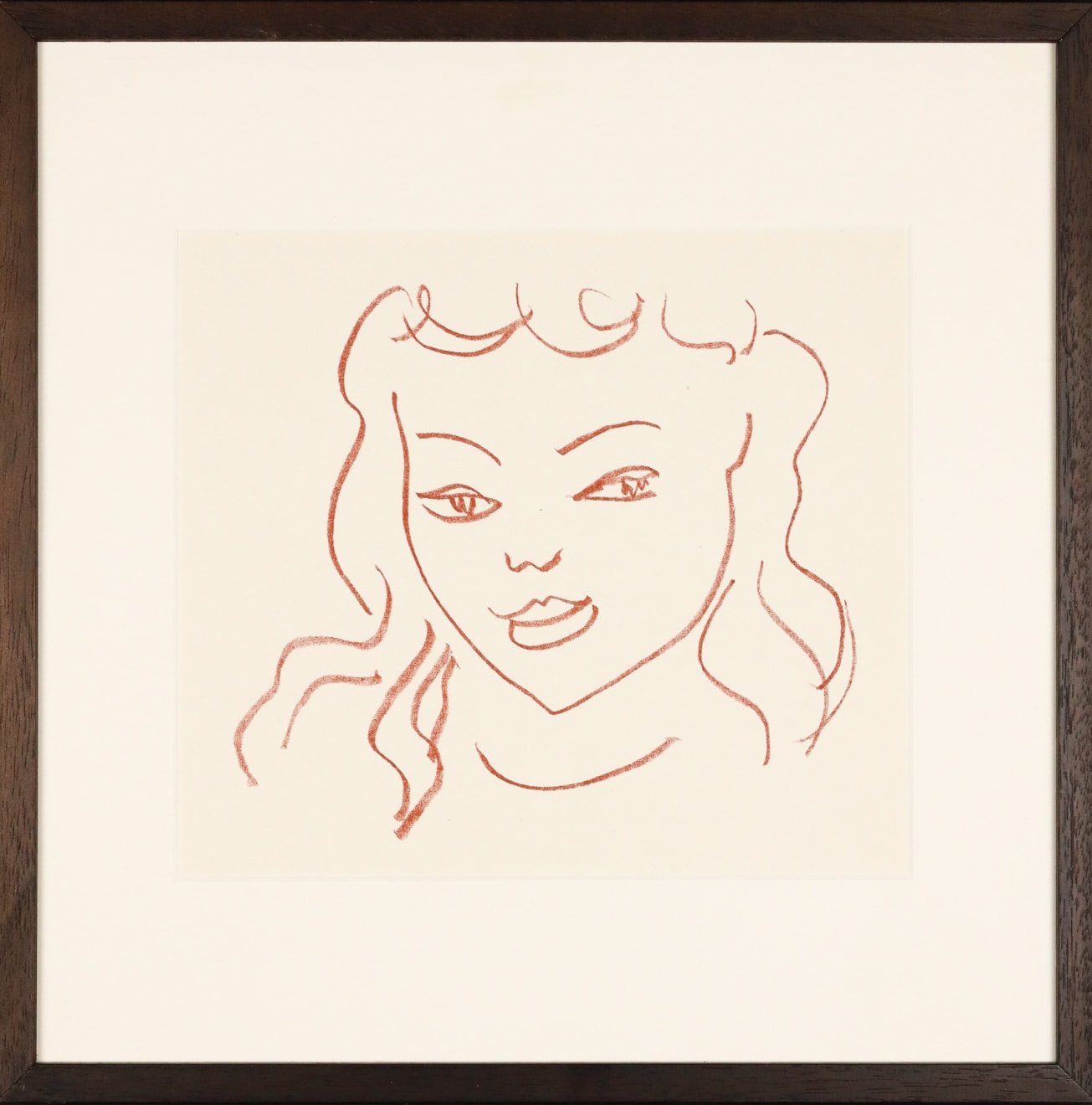 Henri Matisse, Plate 134. Florilège des Amours de Ronsard , 1948