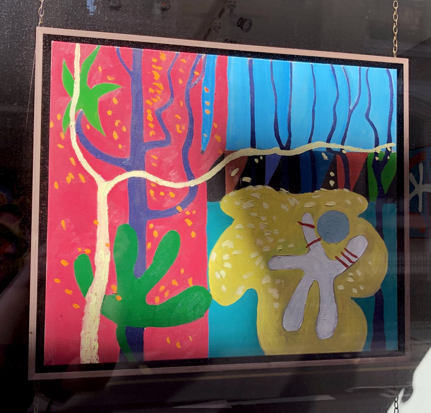 Andrew Marr, Chalcot Square: Autumn Playing, 2021