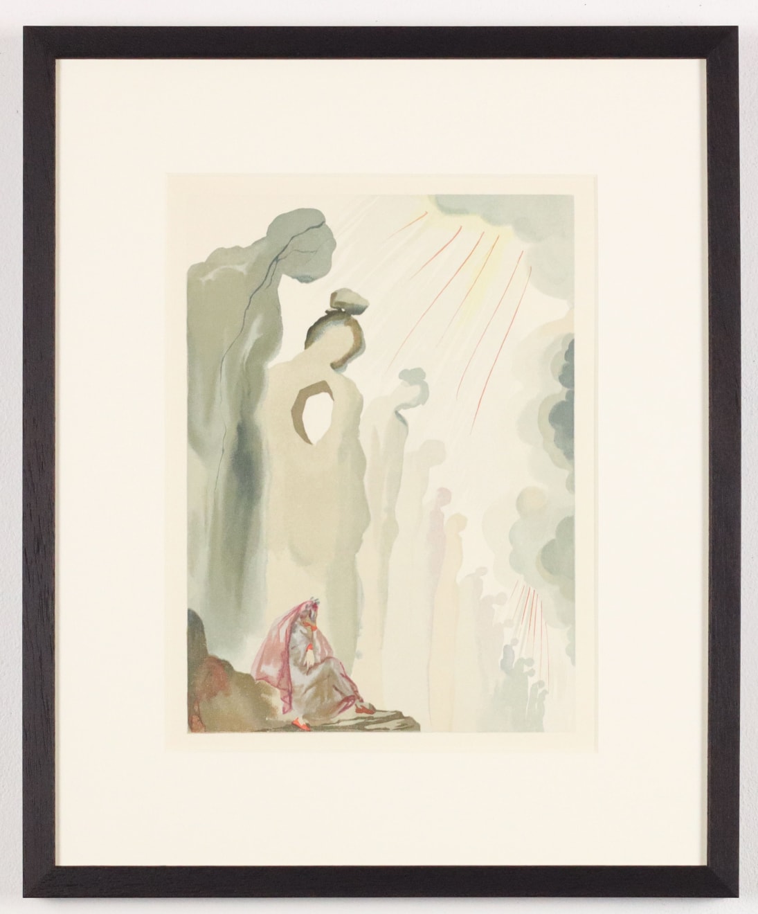 専用他の方発送×Salvador Dalí  Purgatory 3 Salvador Dalí, Gluttony (Purgatory: Canto 23), 1960-64