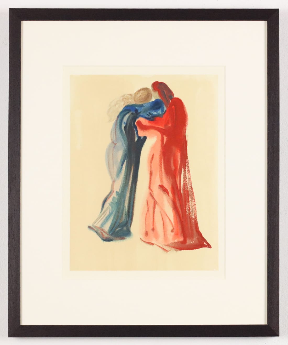 Salvador Dalí, Meeting of Dante and Beatrice (Purgatory: Canto 29), 1960-64