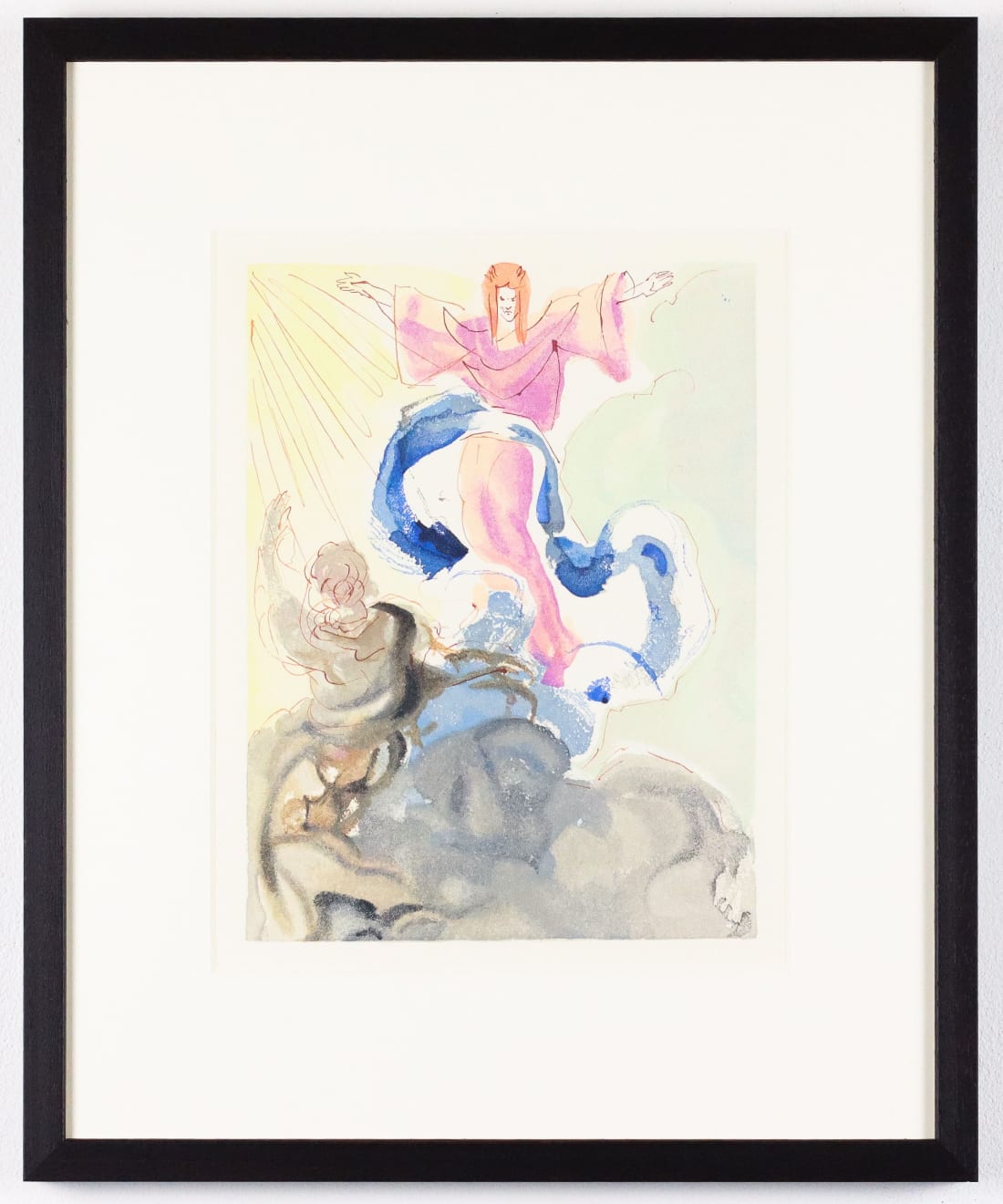 Salvador Dalí, The First Heaven (Paradise: Canto 3), 1960-64