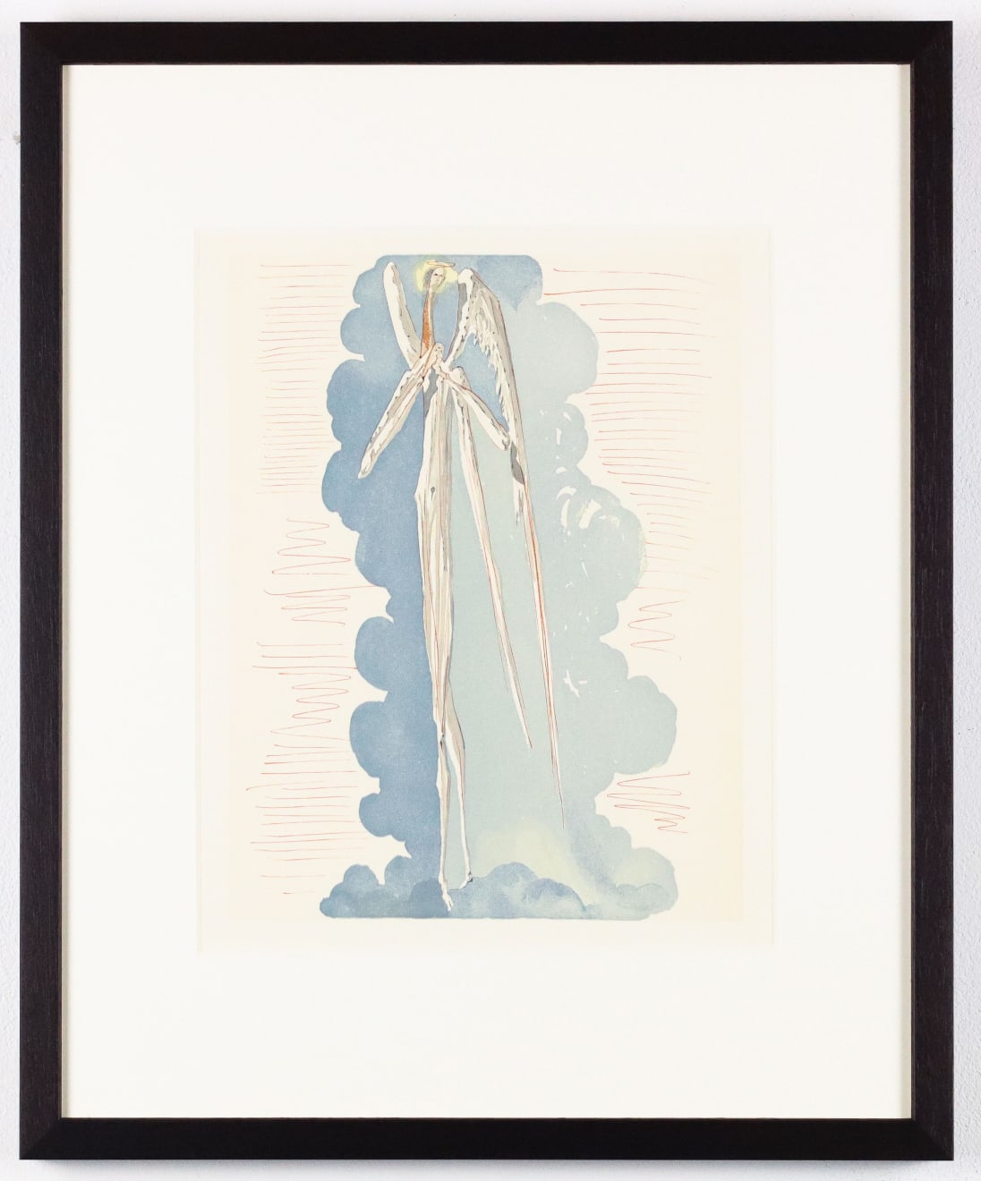 Salvador Dalí, The Angel of the Seventh Heaven (Paradise: Canto 22), 1960-64