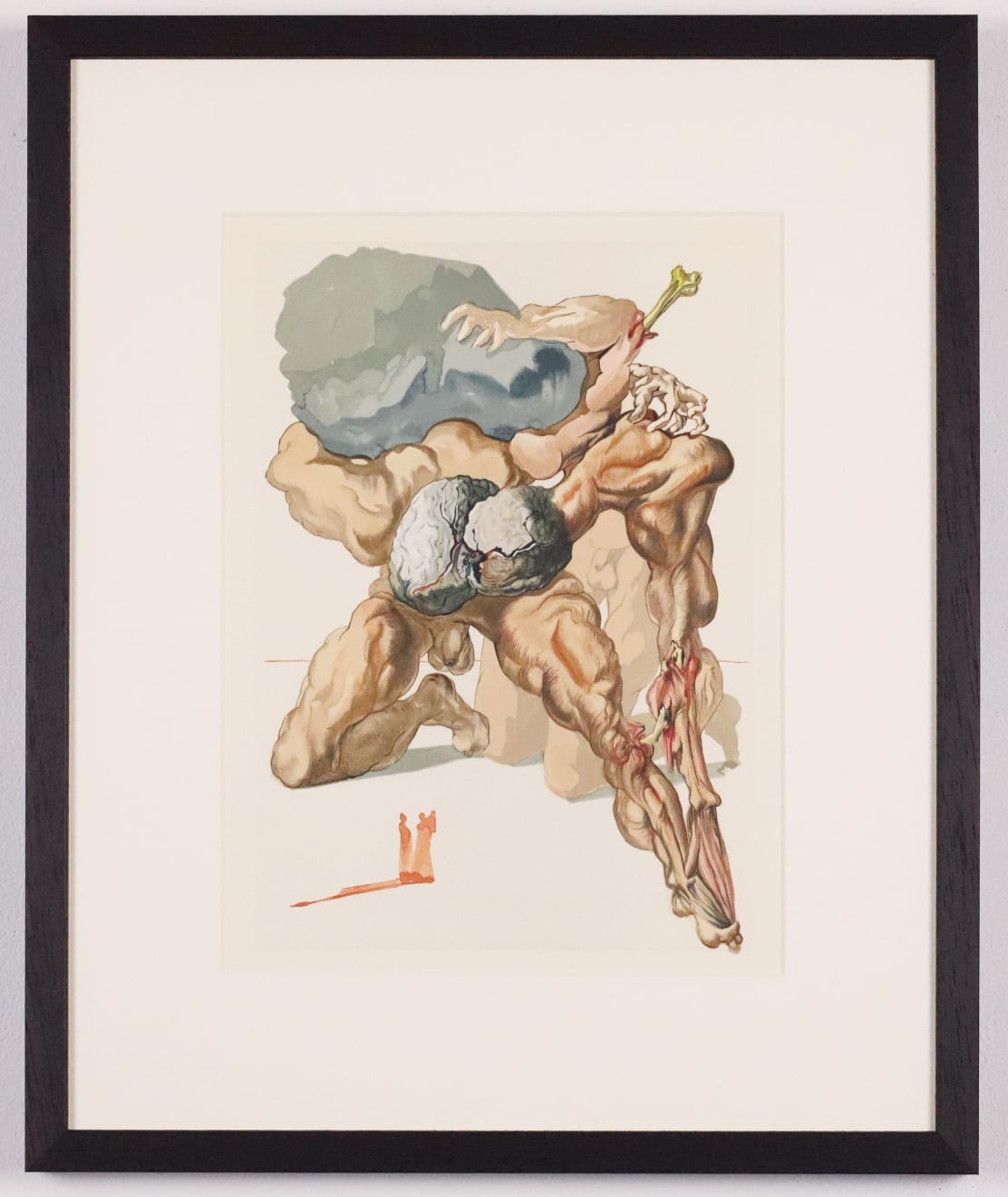 Salvador Dalí, Misers and Squanderers (Inferno: Canto 7), 1960-64