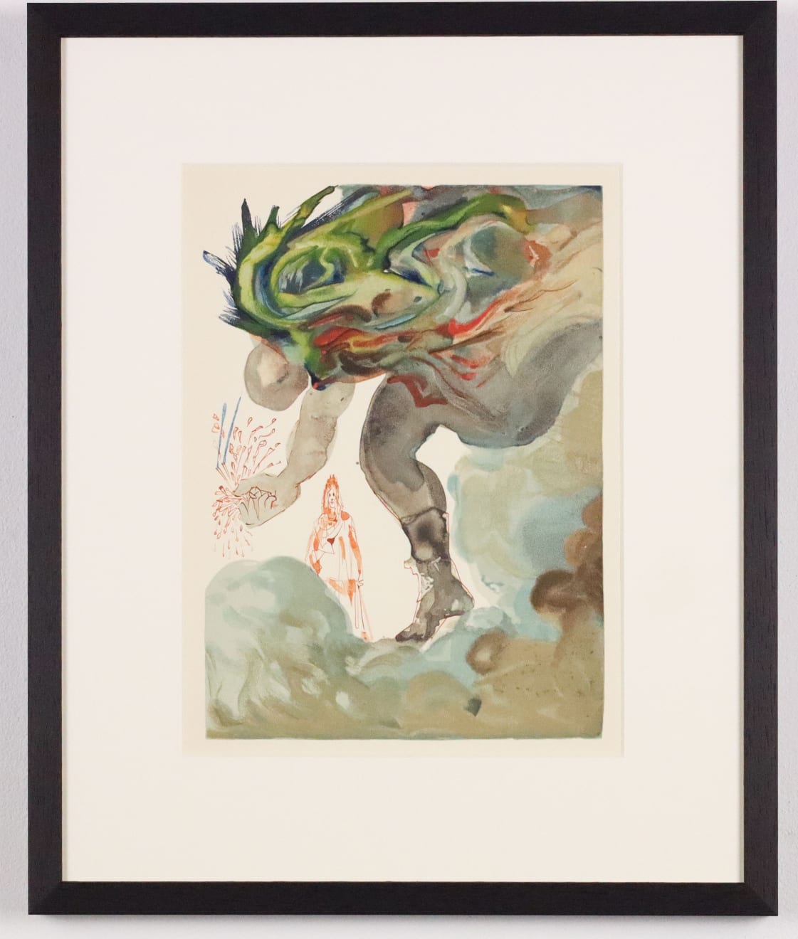 Salvador Dalí, Giants (Inferno: Canto 31), 1960-64