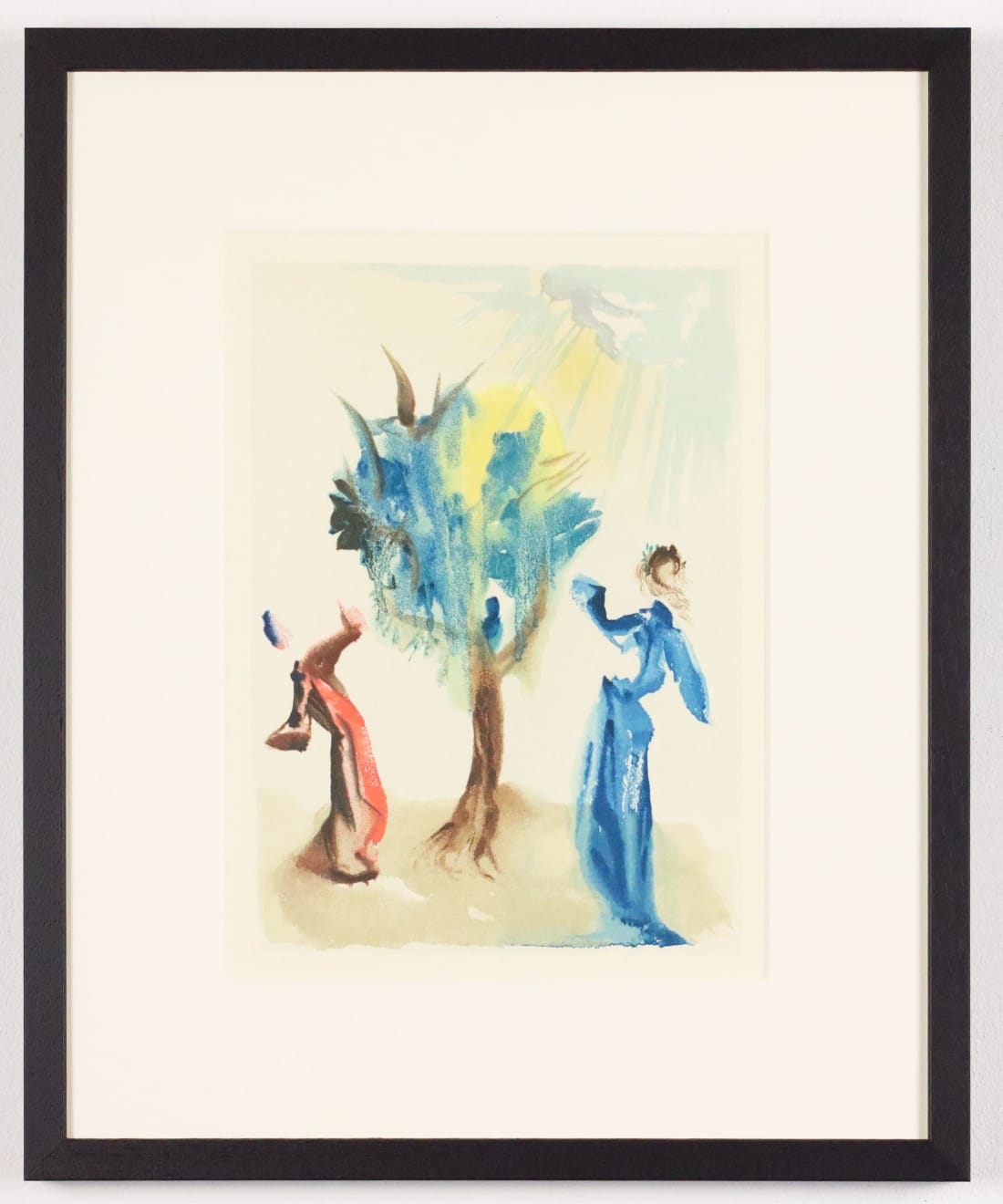 Salvador Dalí, The Tree of Chastisement (Purgatory: Canto 24