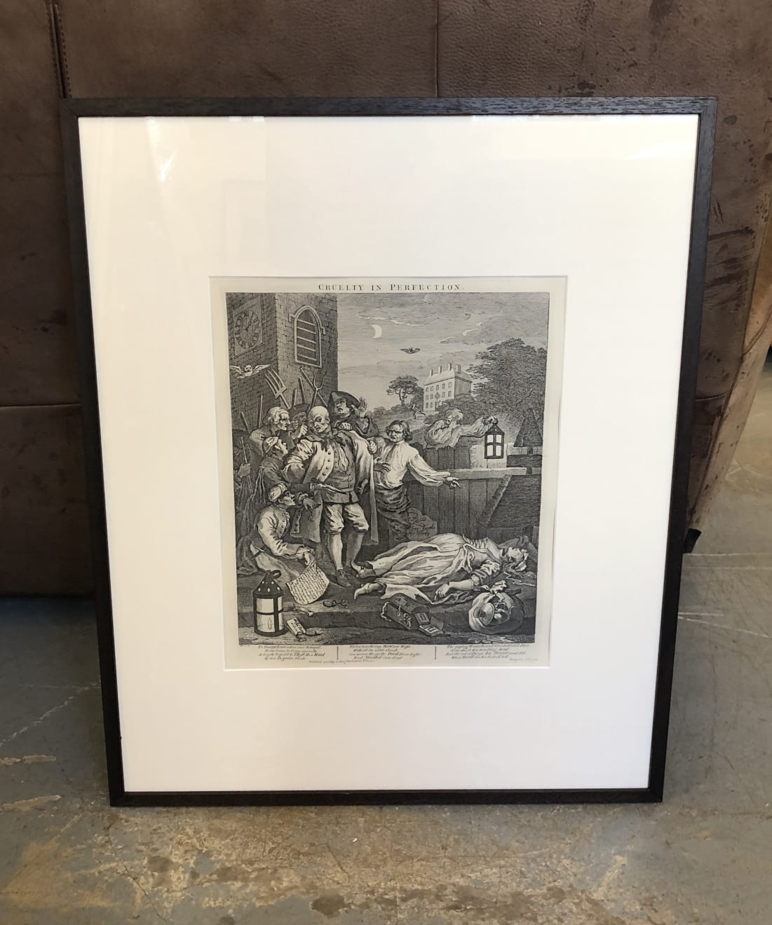 Summer Auction 2021, LOT 97: William Hogarth - Cruelty in Perfection (The Four Stages of Cruelty), 1732
