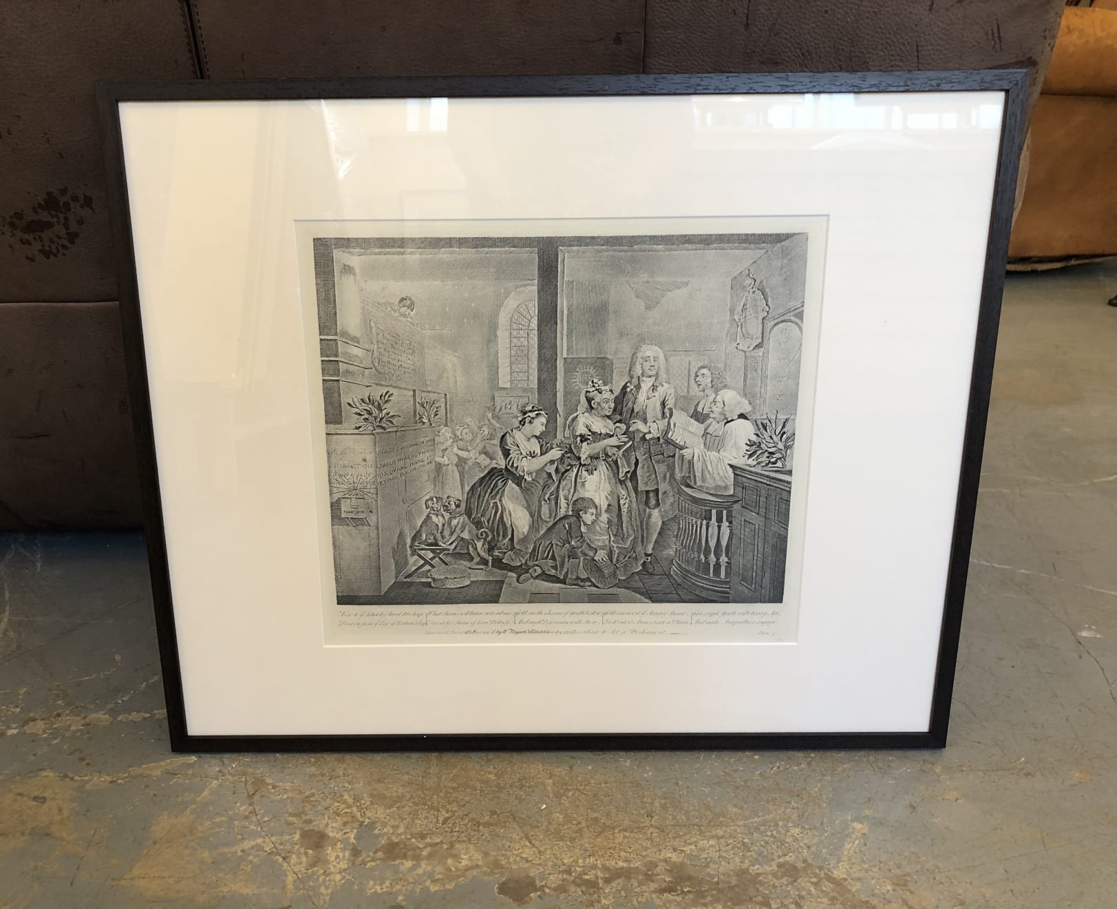 Summer Auction 2021, LOT 96: William Hogarth - A Rake's Progress Plate 5, 1735