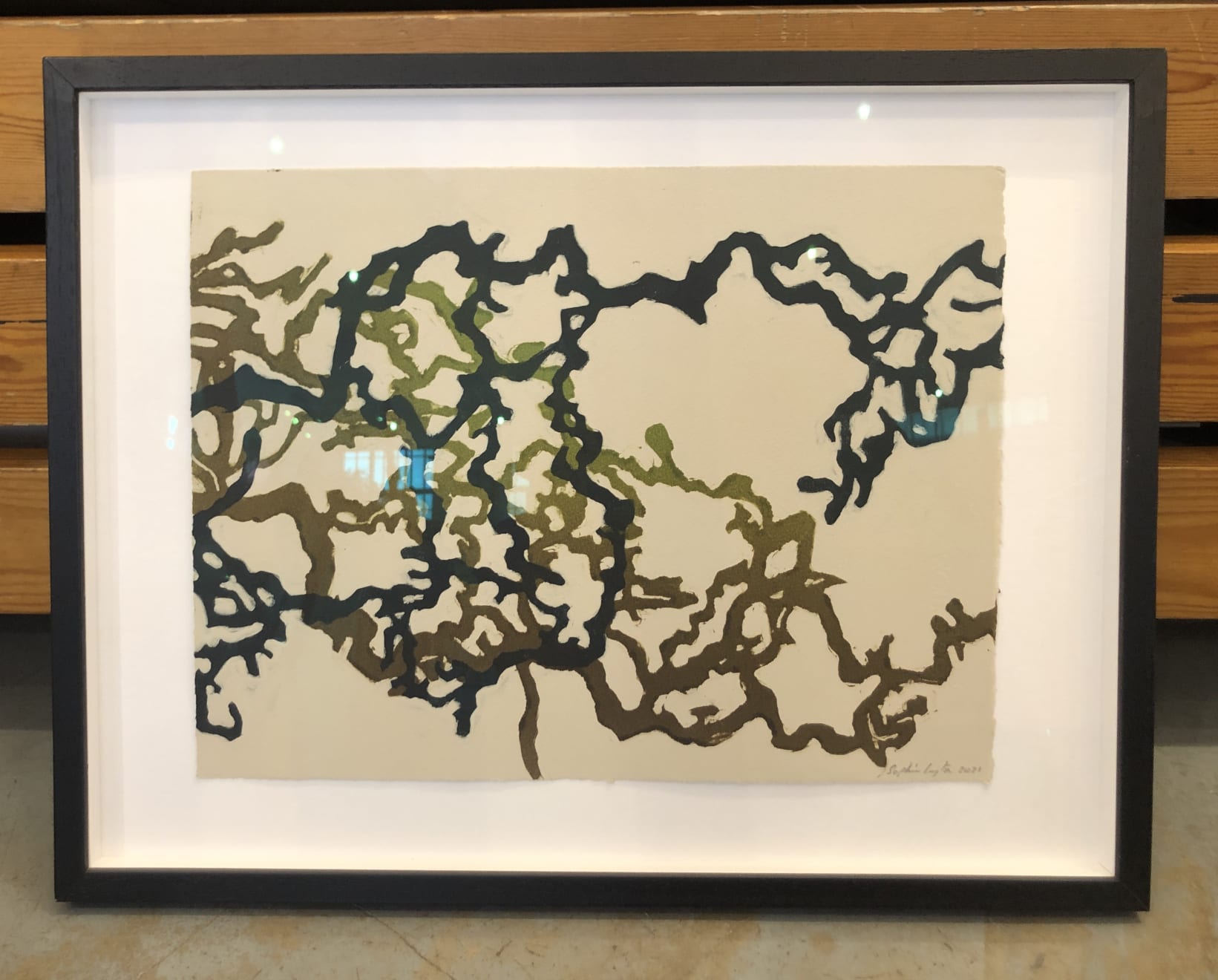 Sophie Layton Studio Sale, Echoes of Ikebana Through Glass II, 2021