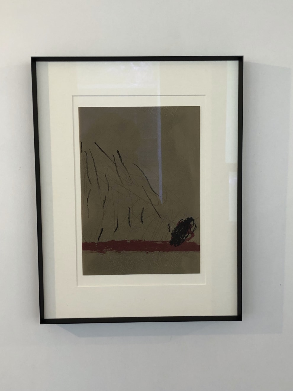 Christmas Auction 2021, LOT 164: Antoni Tàpies - Tapiès Repliquér III, 1981