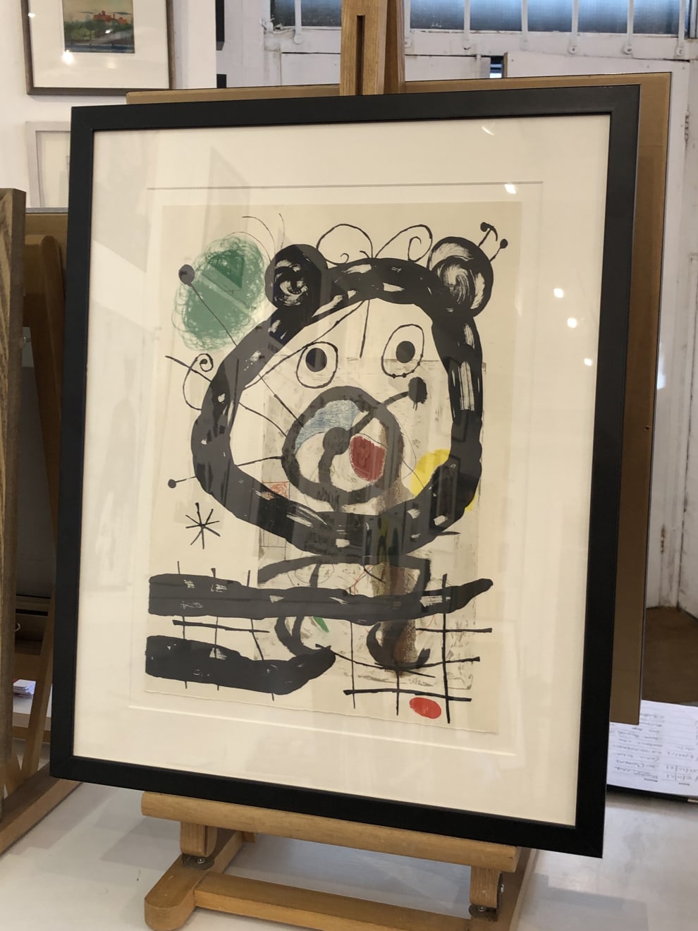 Christmas Auction 2021, LOT 140: Joan Miró - From 'Derrière le Miroir - Joan Miró: Cartons', 1965