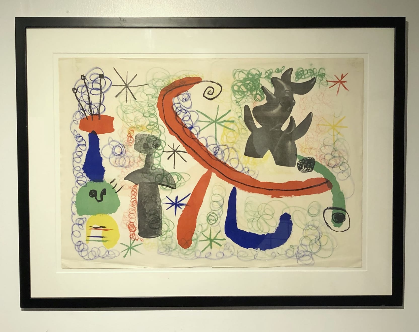 Christmas Auction 2021, LOT 139: Joan Miró - From 'Derrière le Miroir - Joan Miró', 1950
