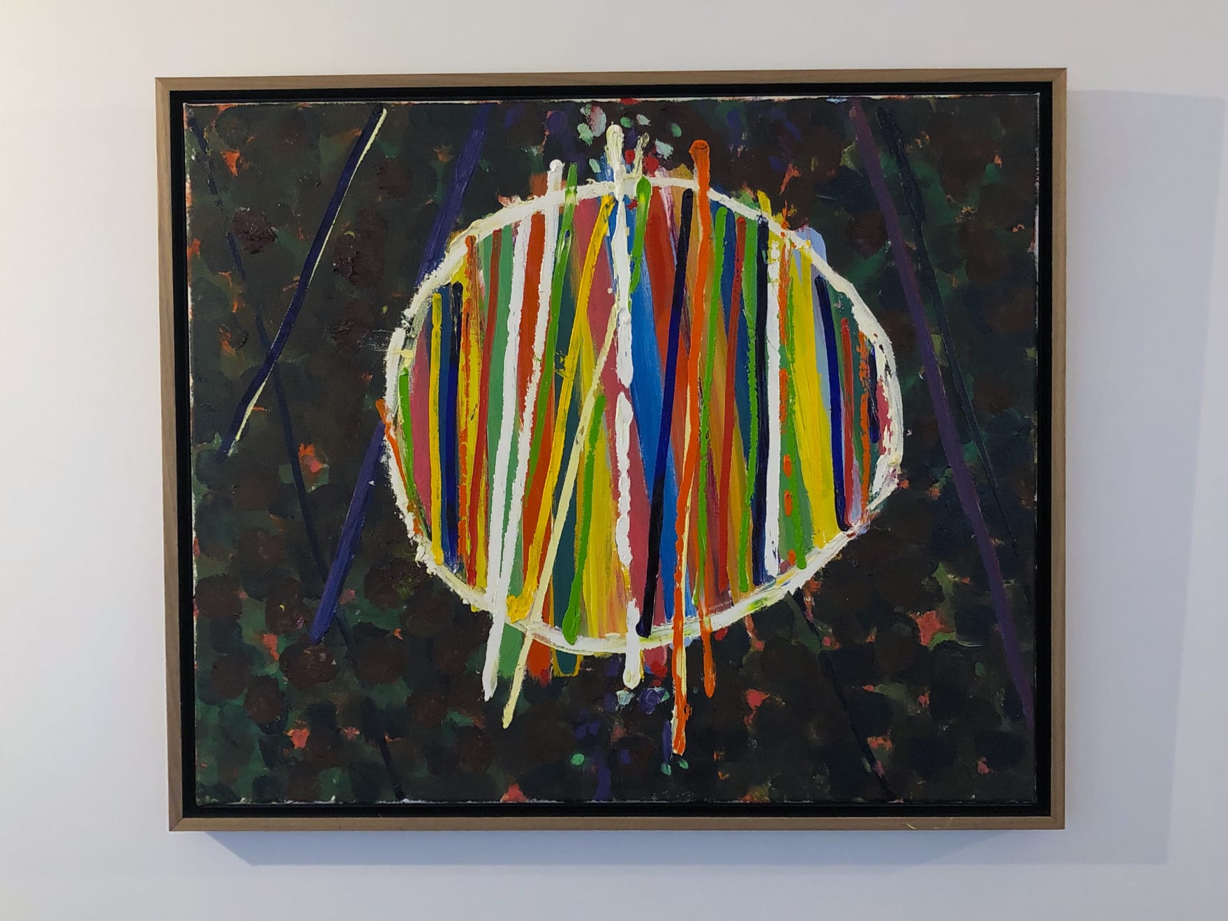 Christmas Auction 2021, LOT 129: Andrew Marr - Flower in a Strong Wind, 2020