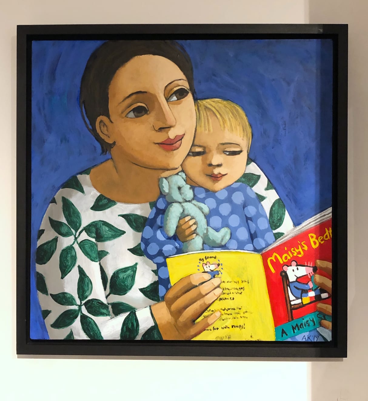 Christmas Auction 2021, LOT 114: Anita Klein - Lo and Teddy, 2019