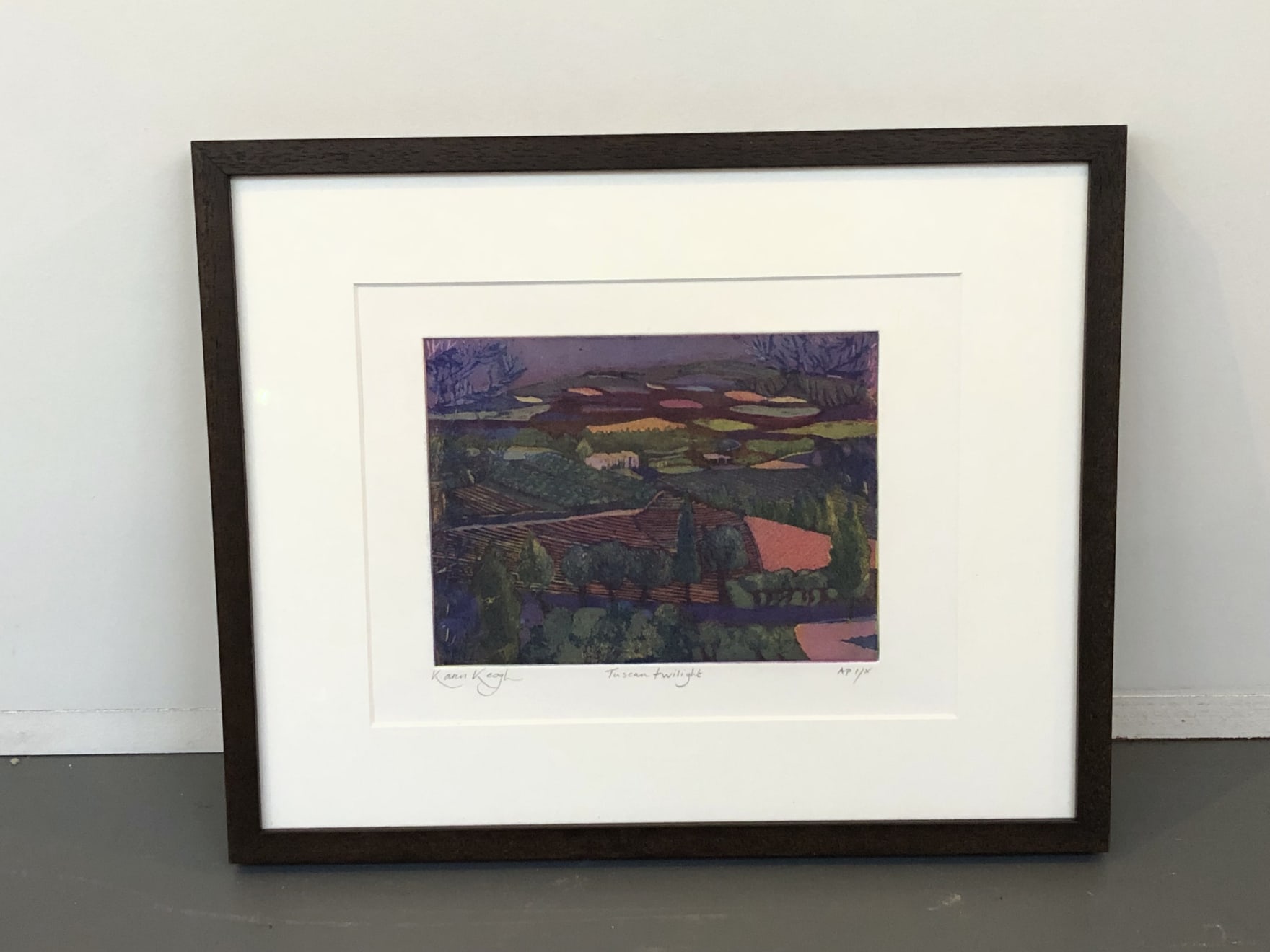 Christmas Auction 2021, LOT 111: Karen Keogh - Tuscan Twilight, 2020