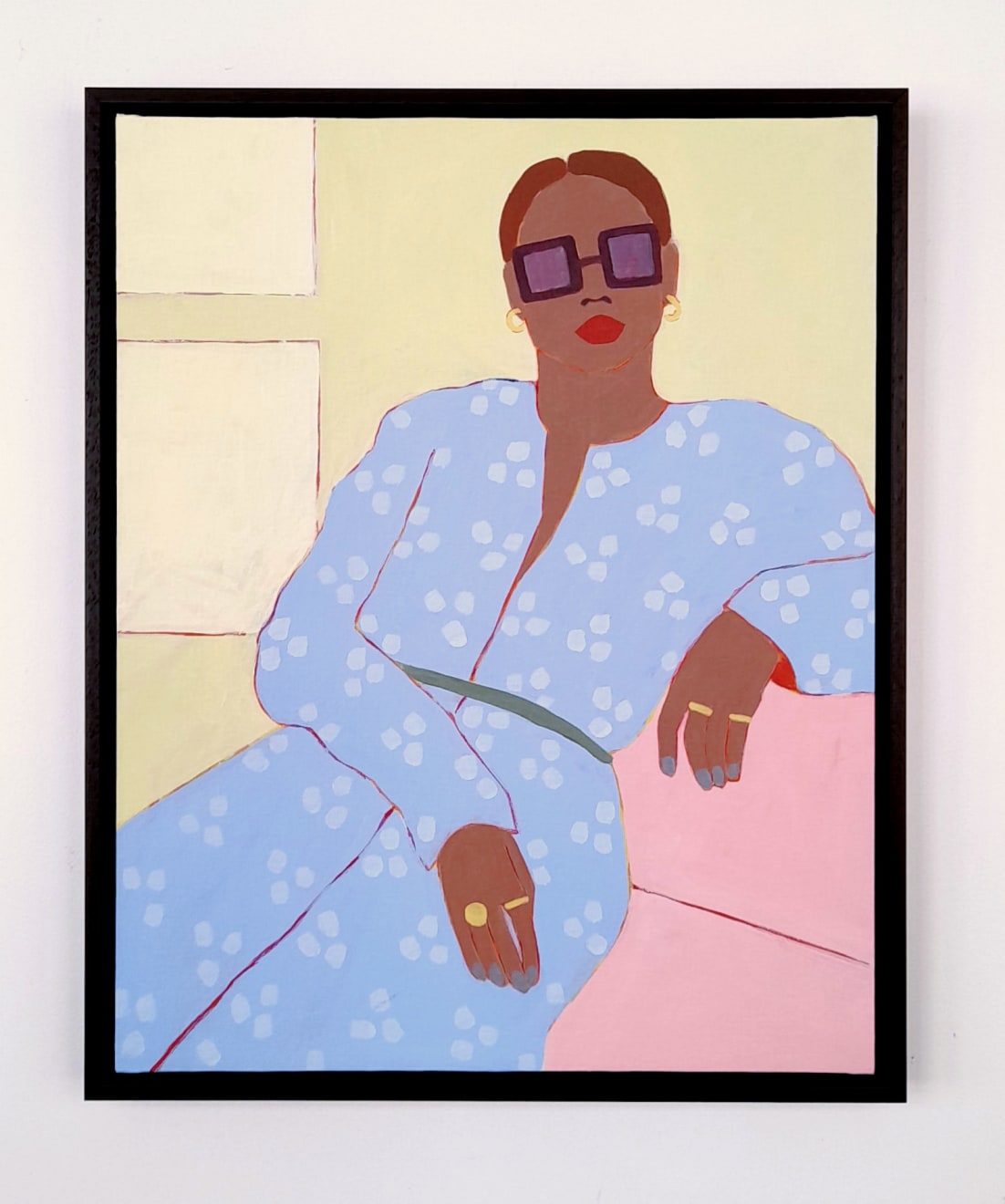 Susie Stone, Reclining, 2021