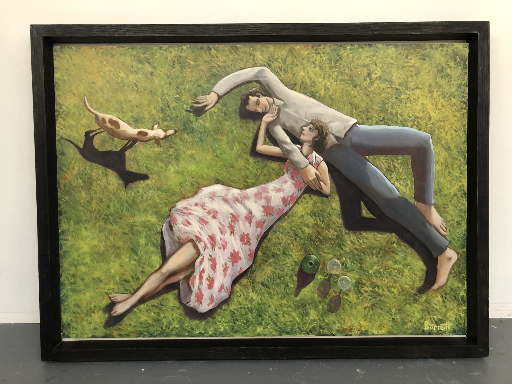 Summer Secret Bid Auction 2022, LOT 11: Mychael Barratt - Love in the Long Grass, 2014