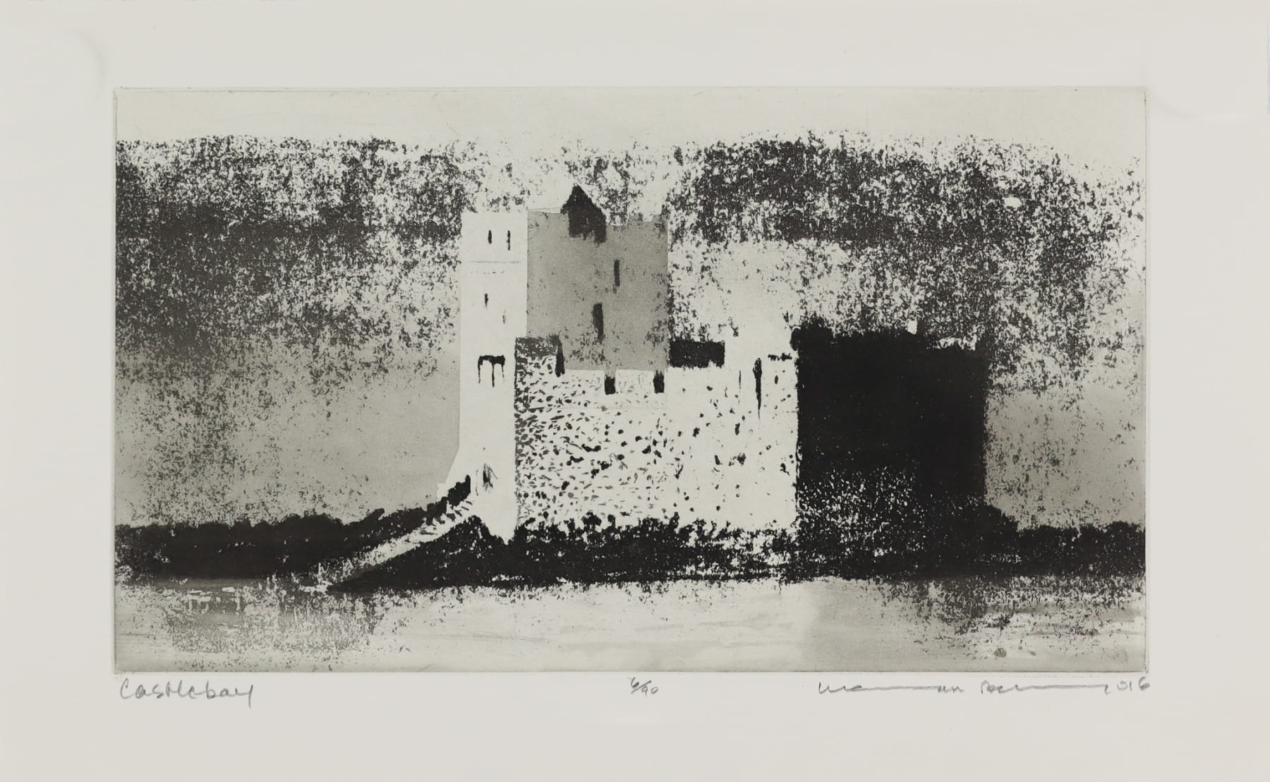 Norman Ackroyd, Castle Bay, 2016