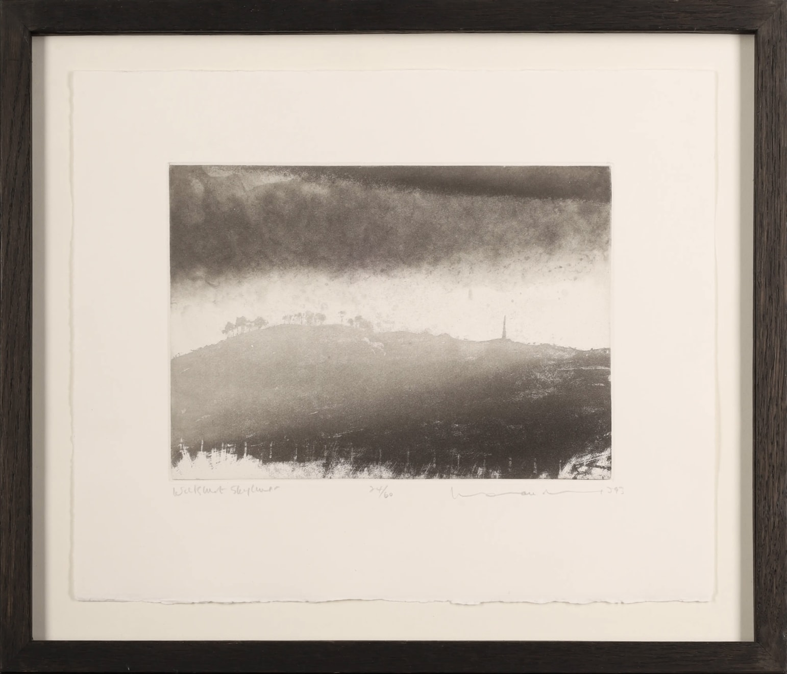 Norman Ackroyd, Wiltshire Skyline, 1993