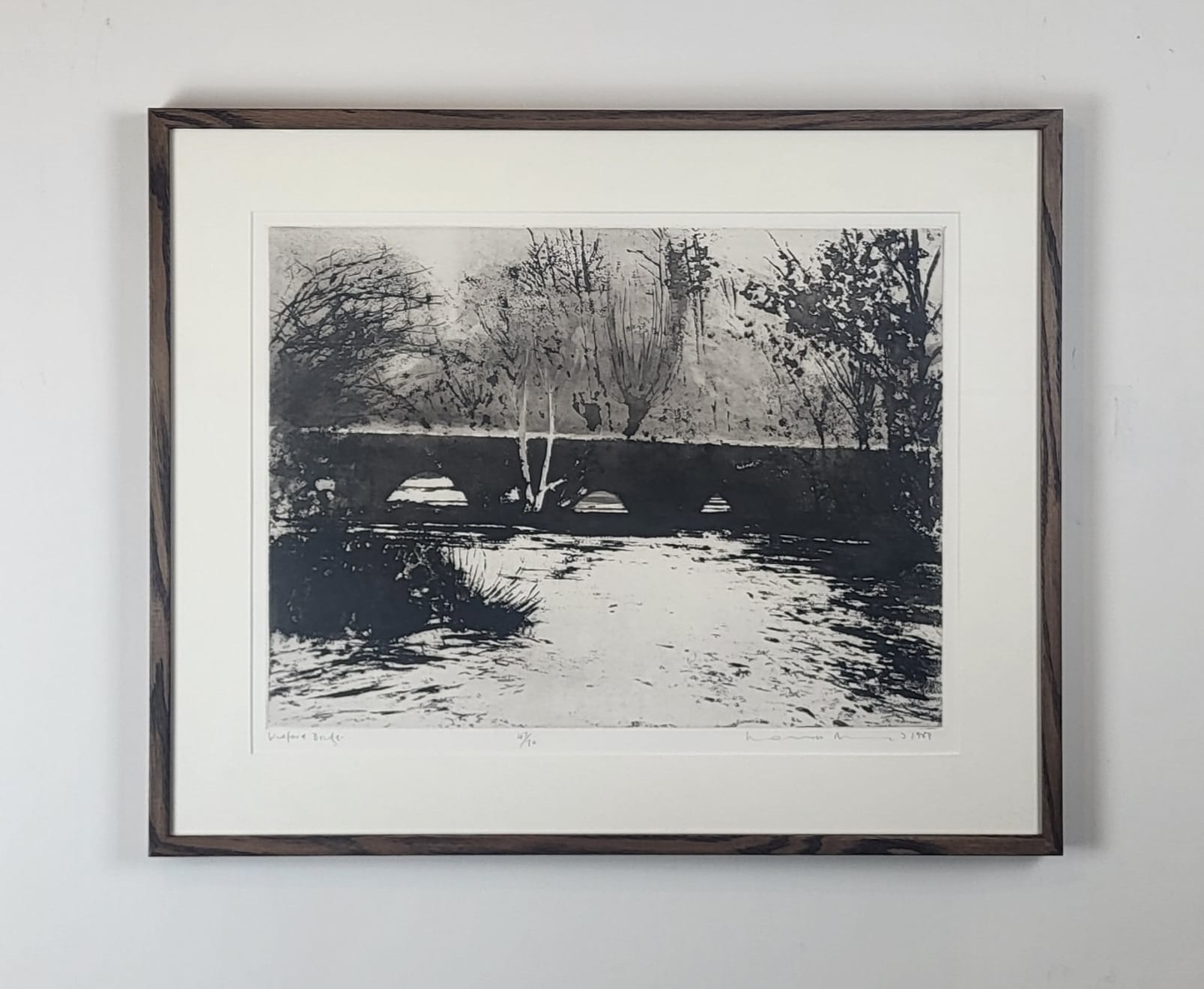 Norman Ackroyd, Widford Bridge, 1988