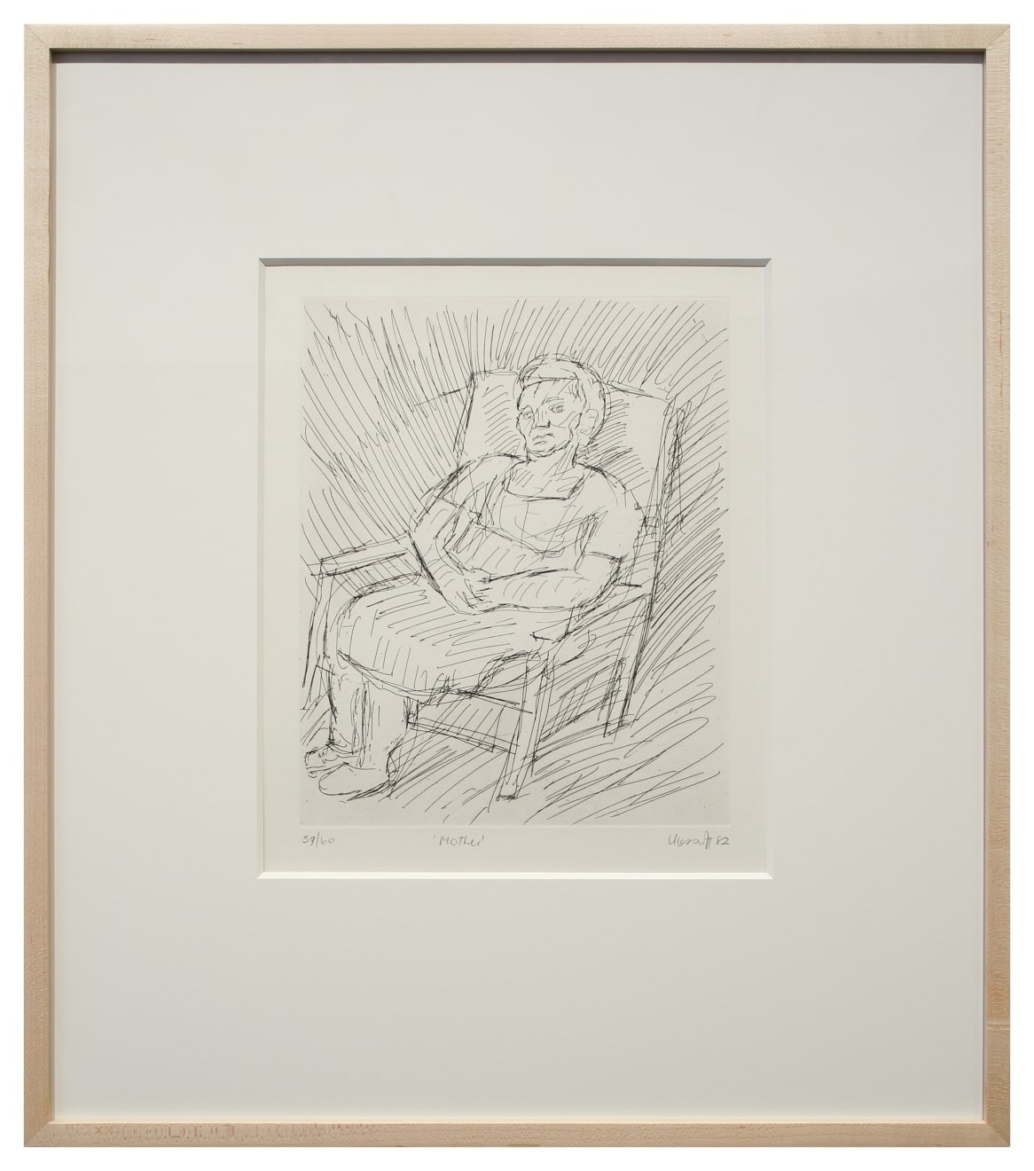 Leon Kossoff, Mother, 1982