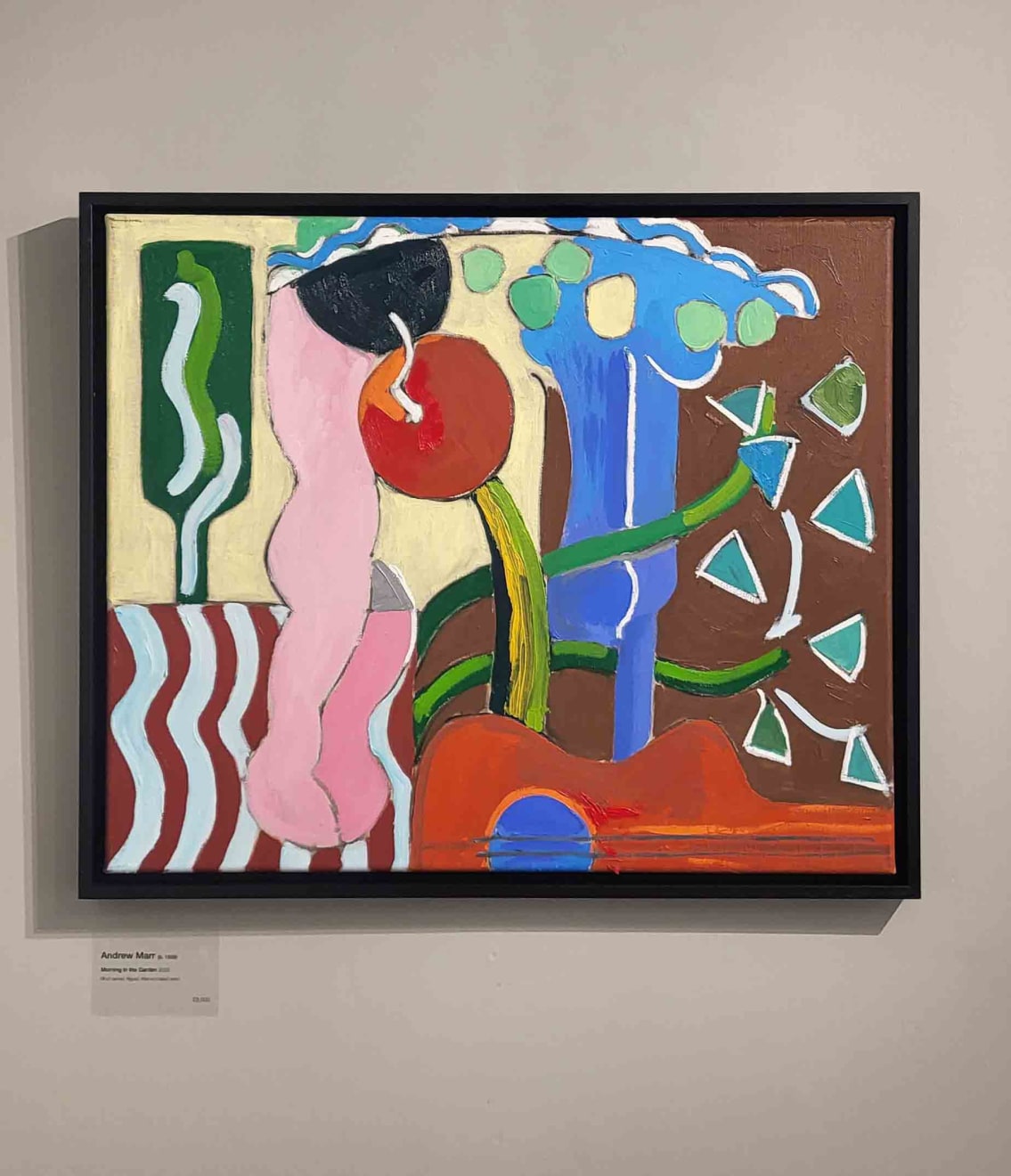 Andrew Marr, Morning in the Garden, 2022