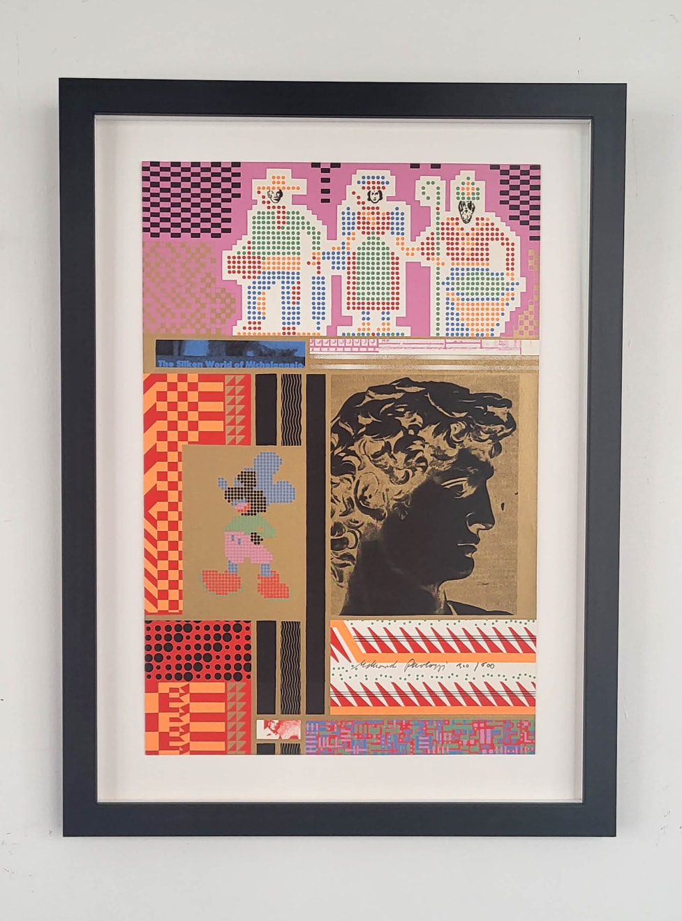 Eduardo Paolozzi, The Silken World of Michelangelo (from Moonstrips Empire News), 1967