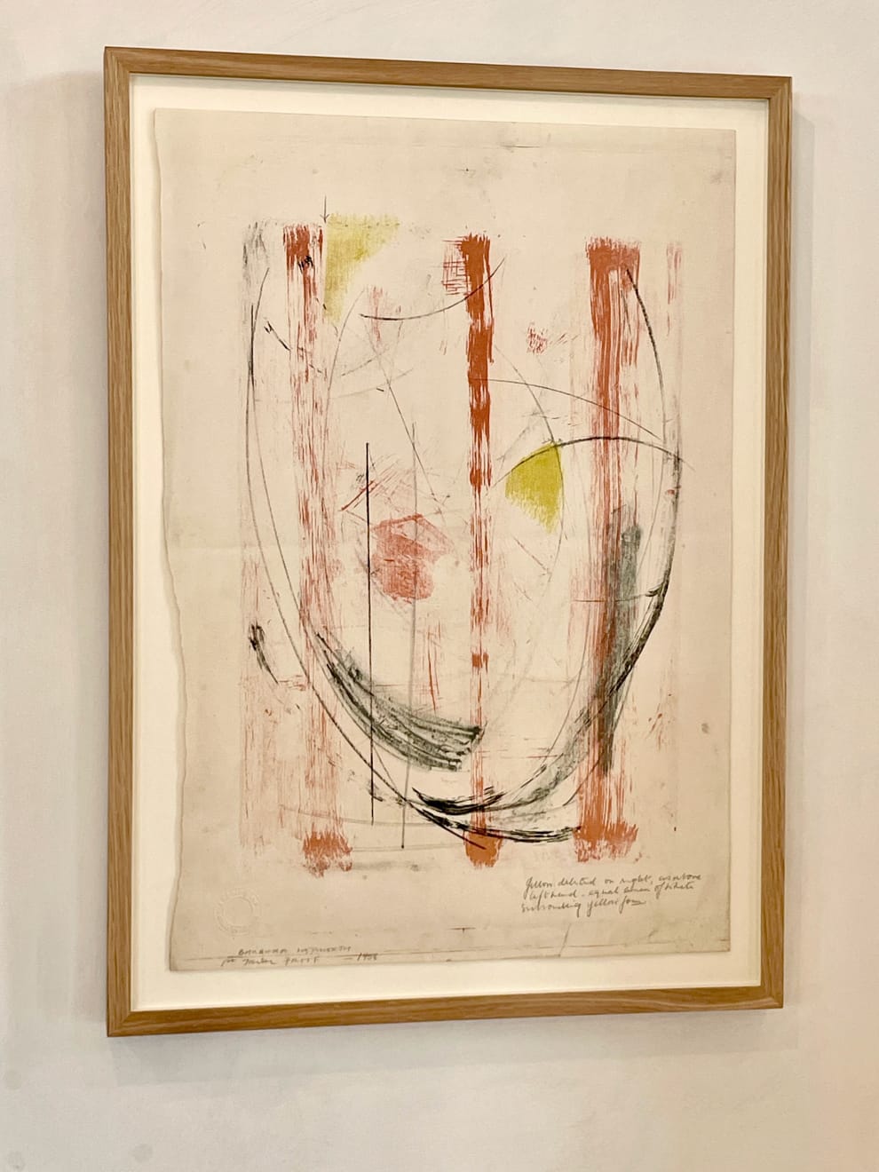 Barbara Hepworth, Untitled (Lithographic Proof), 1958