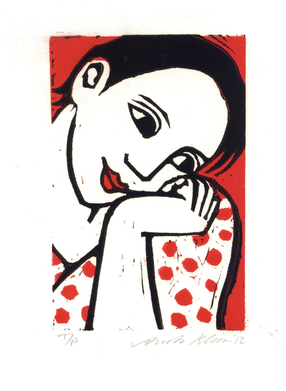 Christmas Secret Bid Auction , LOT 119: Anita Klein - The Dotty Blouse, 2012