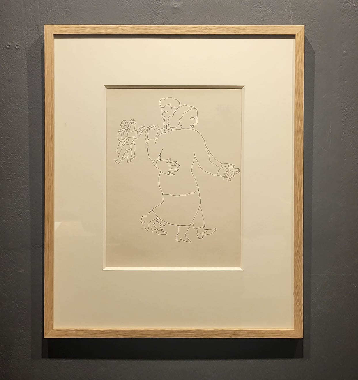 Jean Cocteau, Le Mauvais Lieu VII (From Dessins), 1923